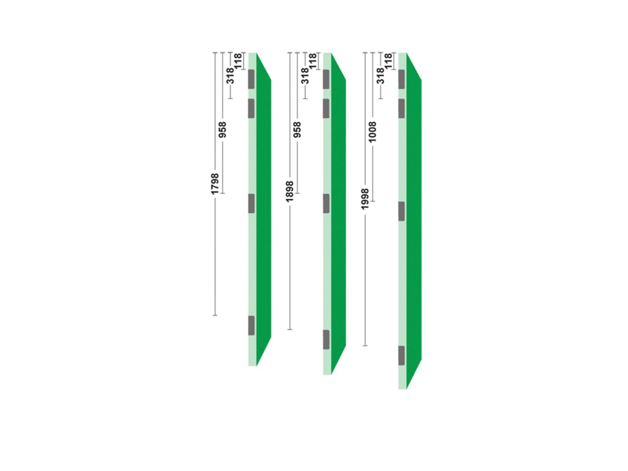 AXA Scharnier zwart SMART EASYFIX 89X89MM