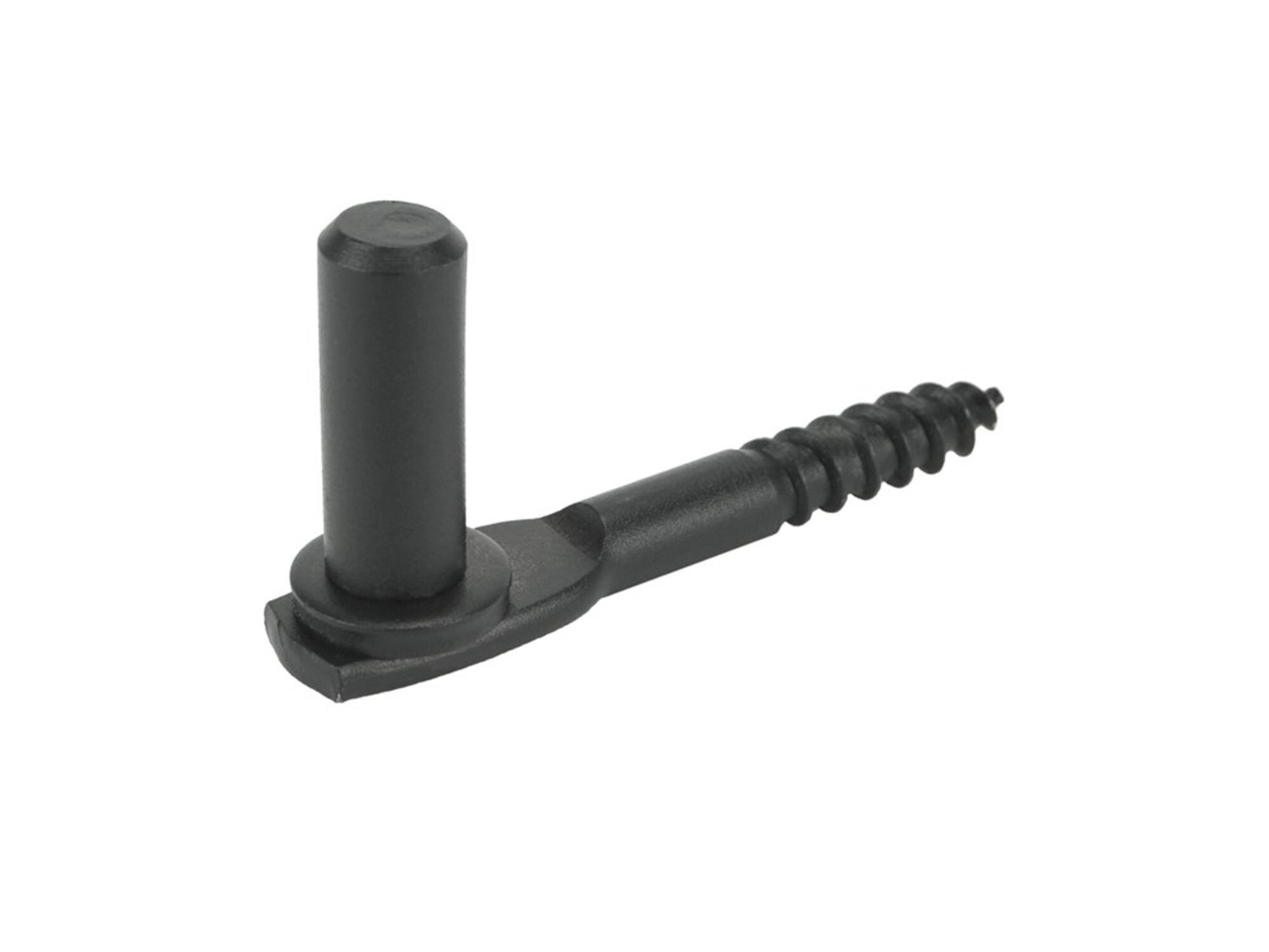 GB Inschroefduim zwart 16X43MM