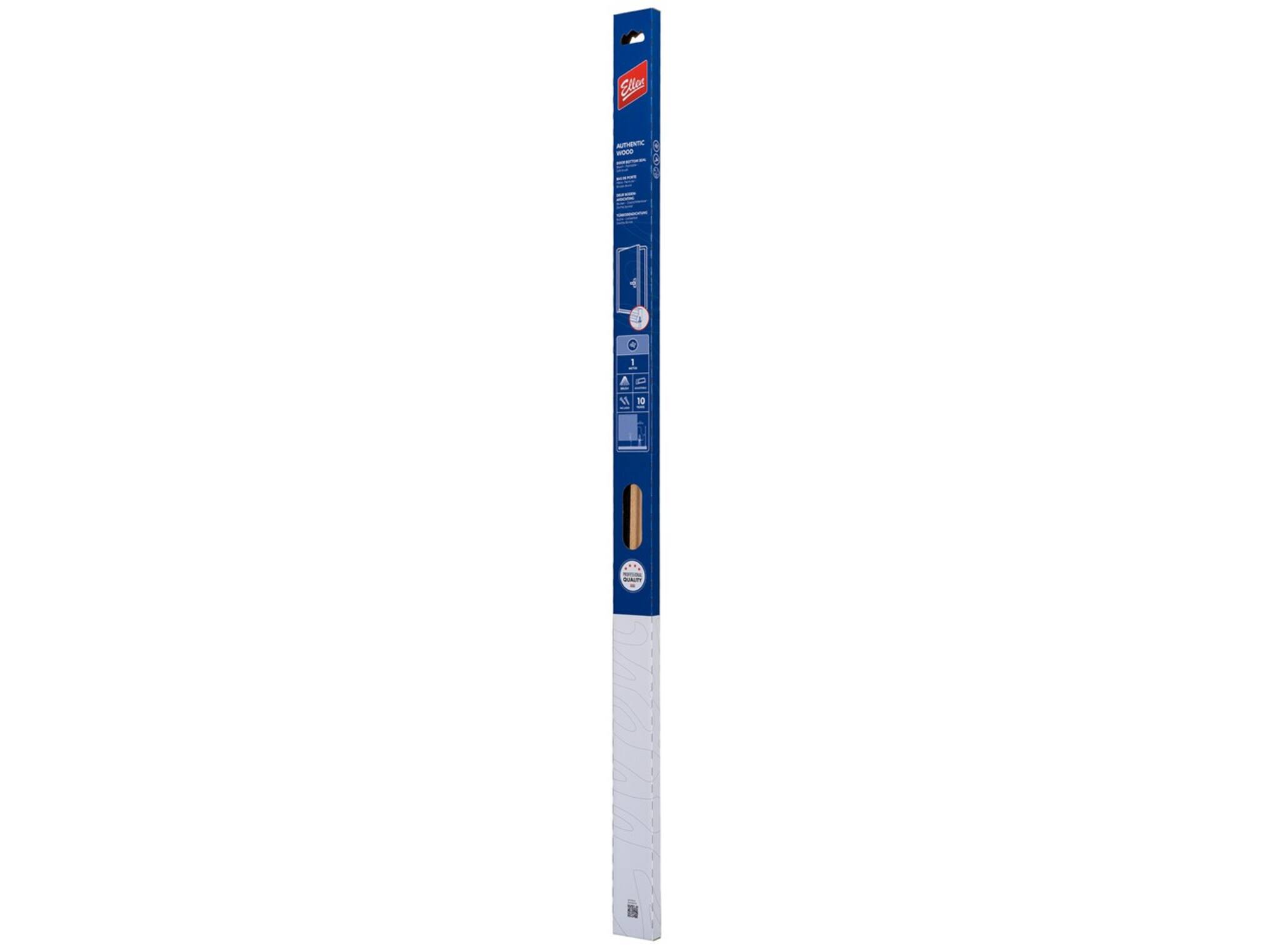 ELLEN Dorpelprofiel beuken met rubber AUTHENTIC WOOD 100 cm