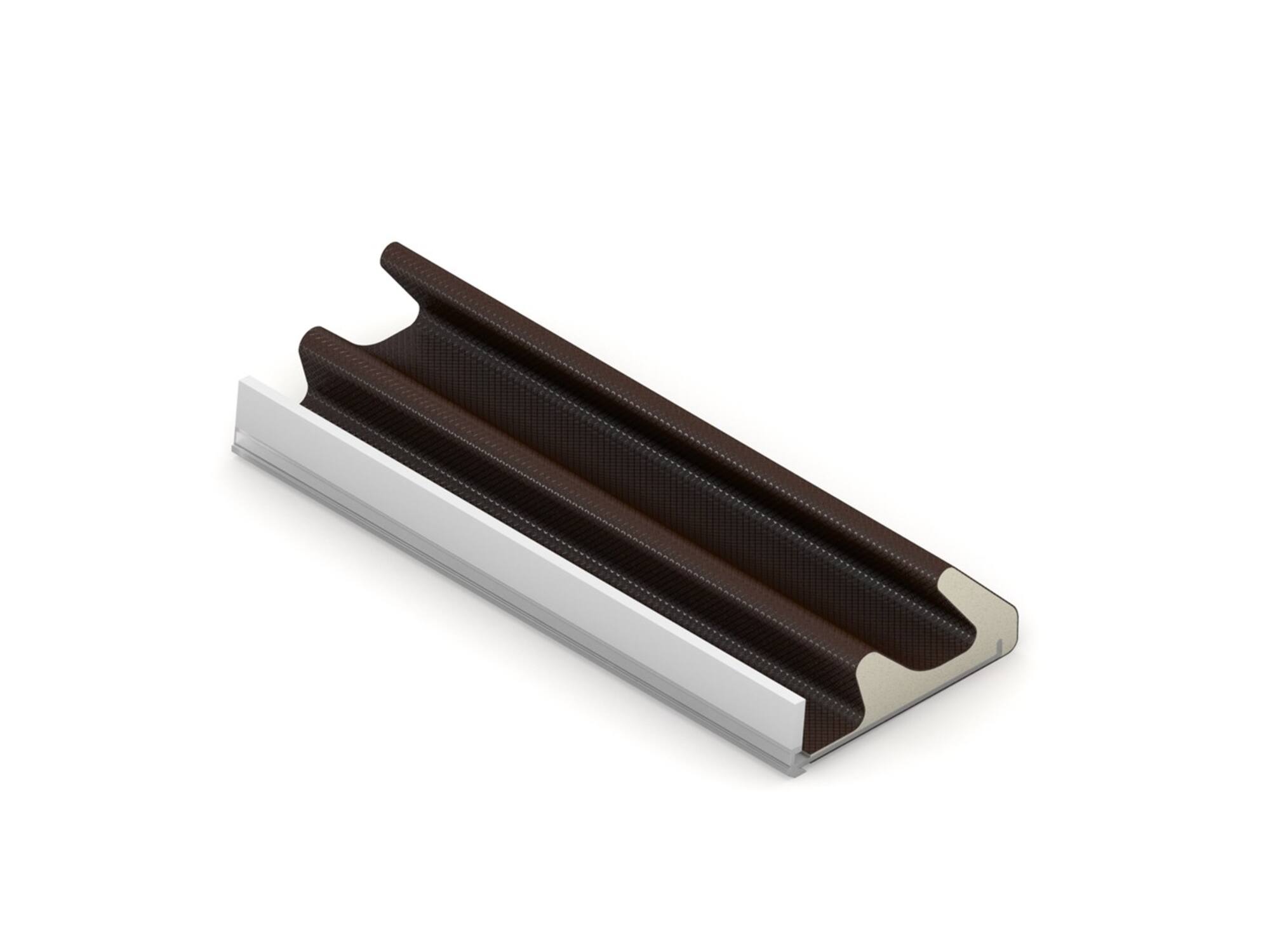 Q-LON Tochtstrip zelfklevend zwart 3091 7 METER