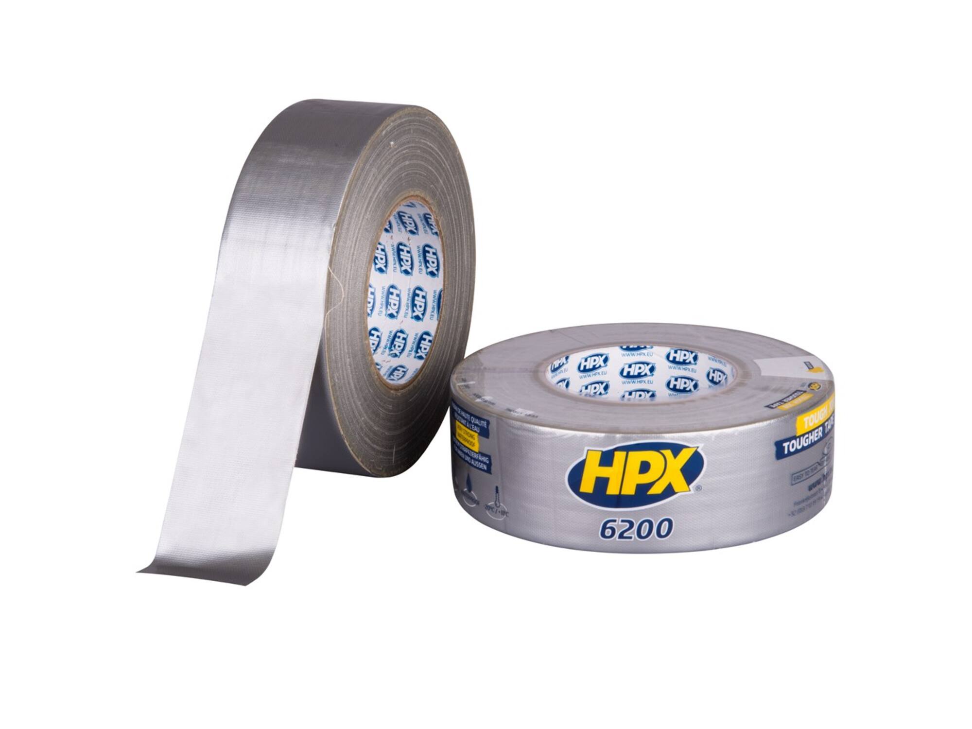 HPX Pantsertape ZILVER 48MM X 50M