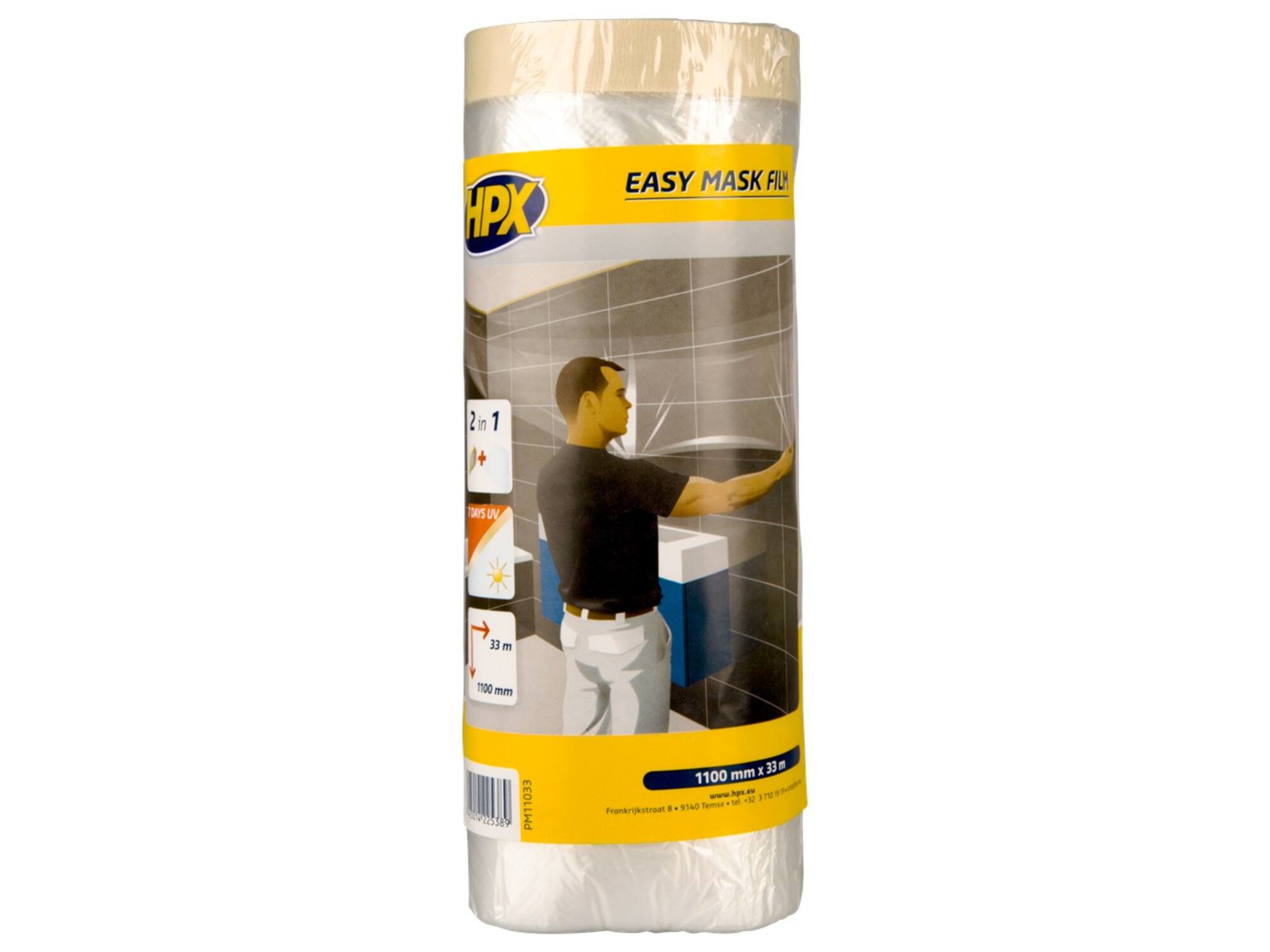 HPX Easy mask film CRÊPEPAPIER 1100MM X 3 30st
