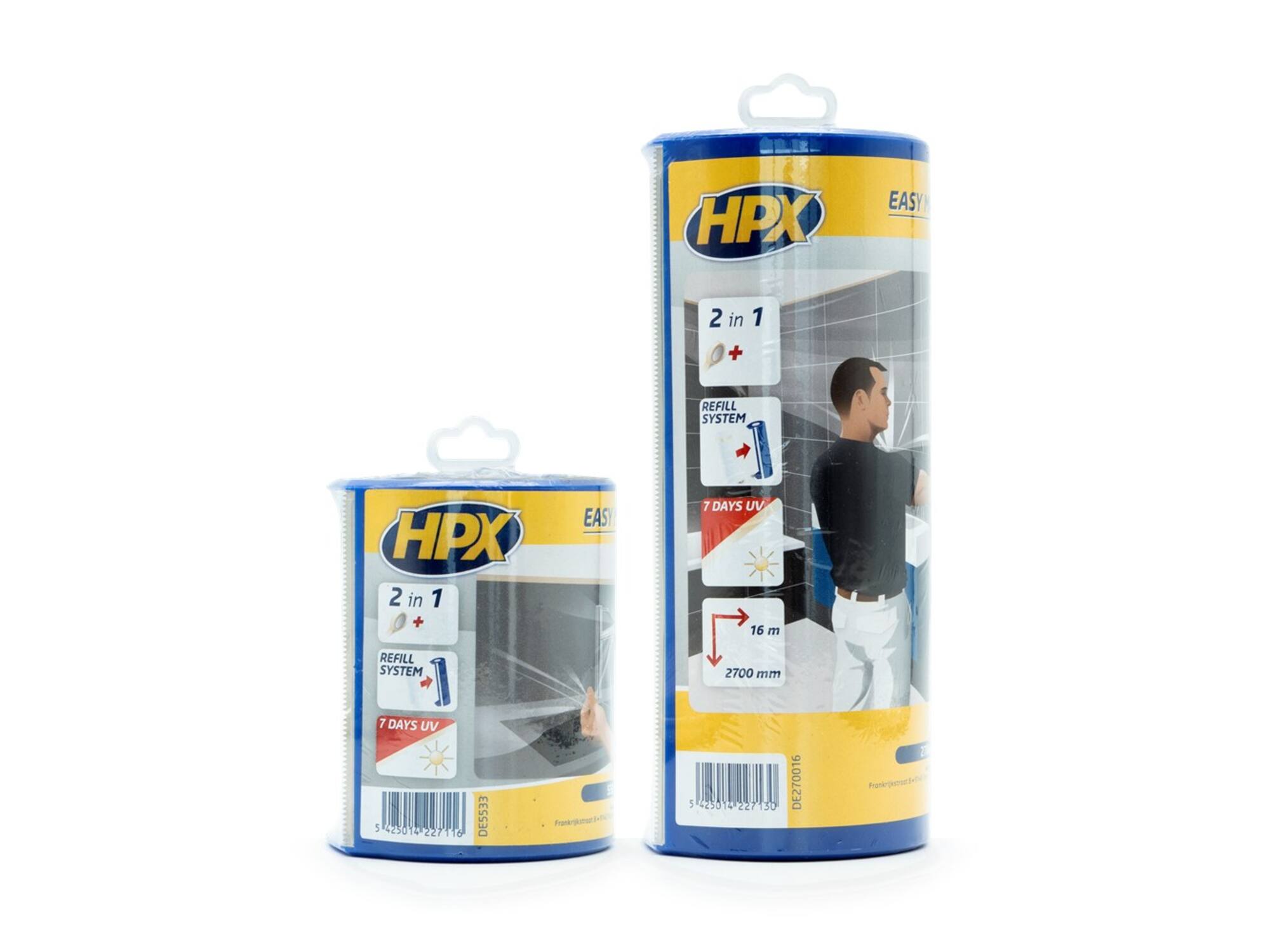 HPX Easy mask film crêpepapier DISPENSER 2700MM X 1