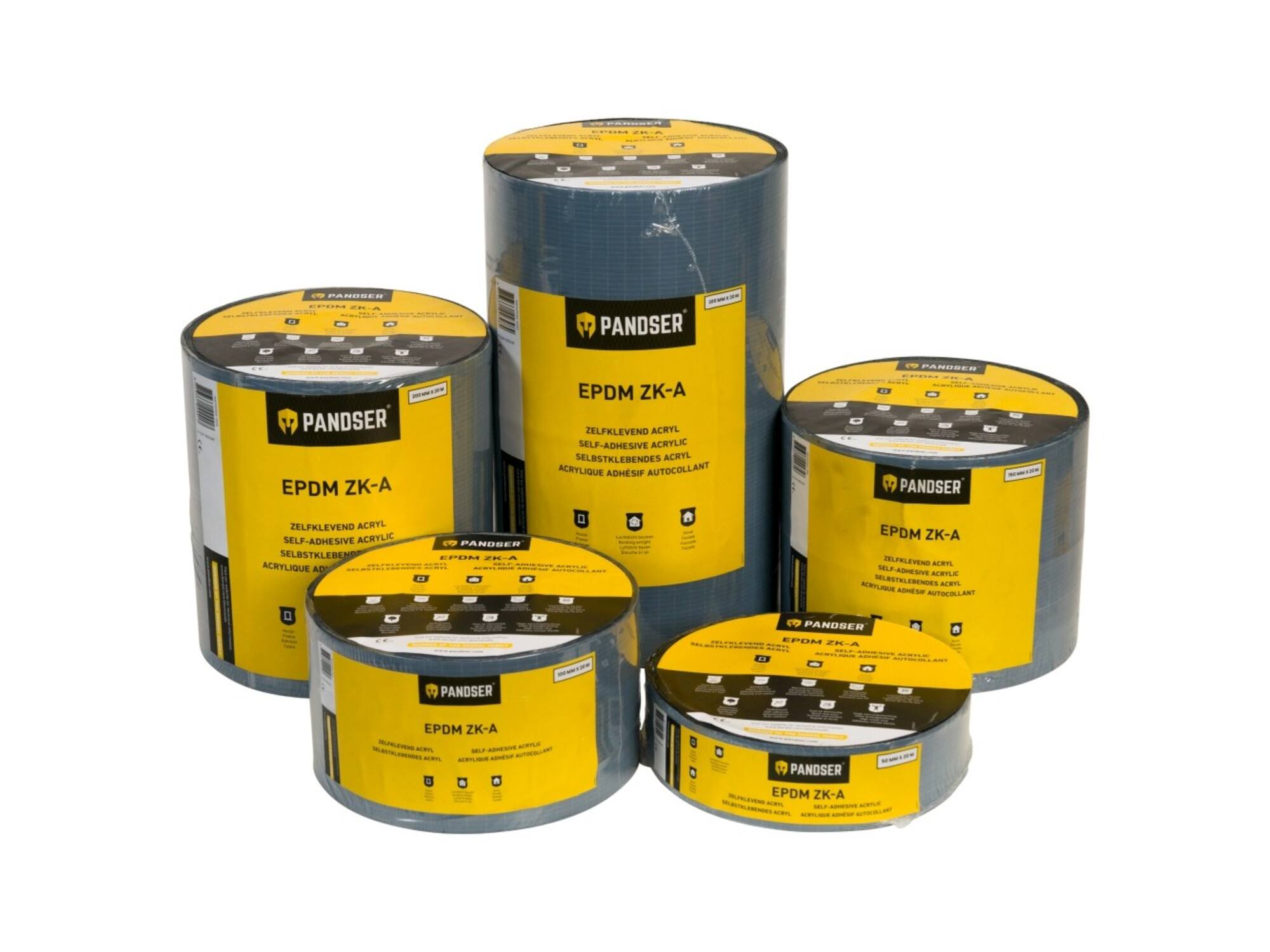 Pandser Zelfklevend acryl EPDM ZK-ACRYL 50MM X 20M