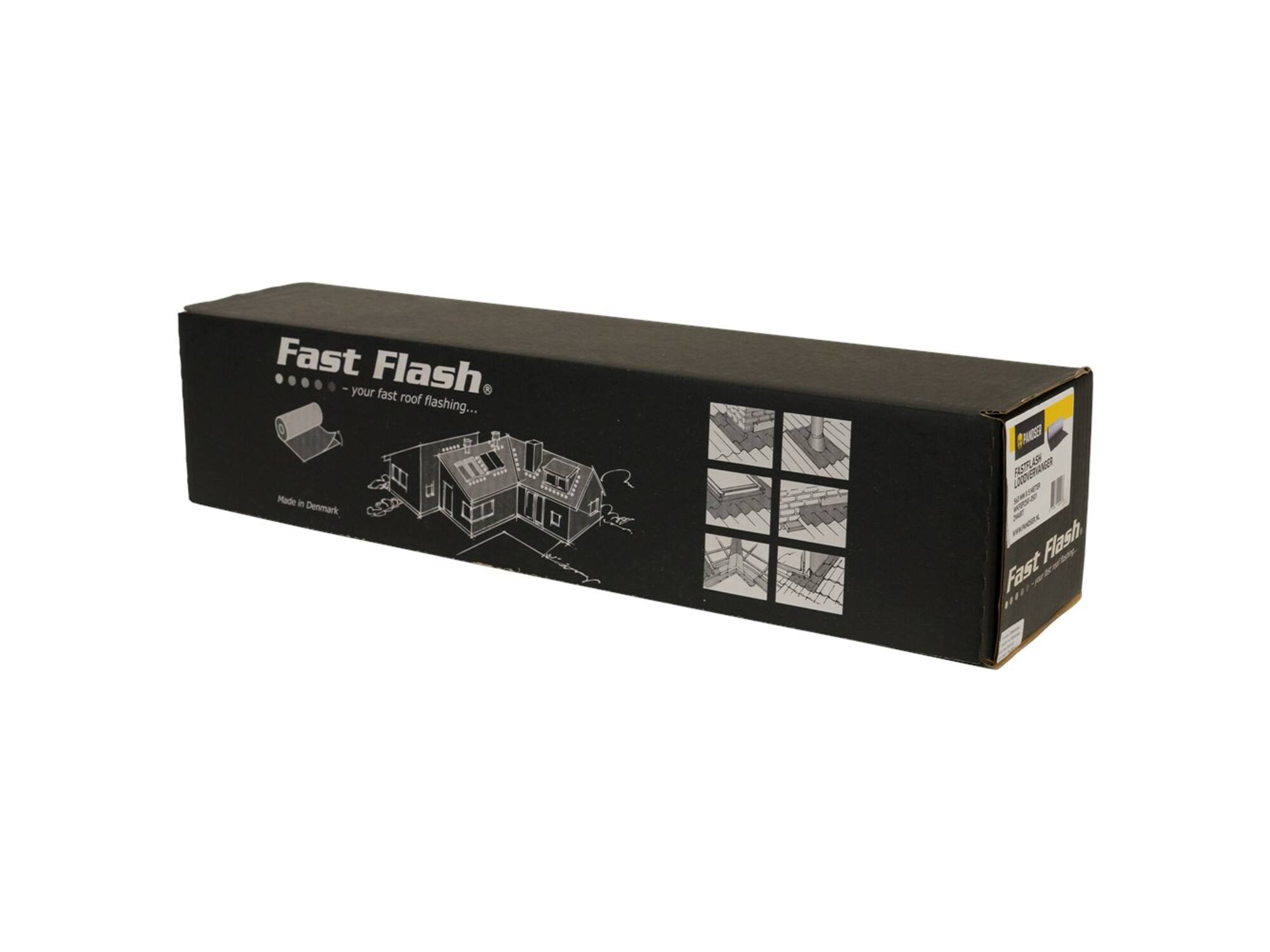 Pandser Loodvervanger FAST FLASH zwart 5MX560MM