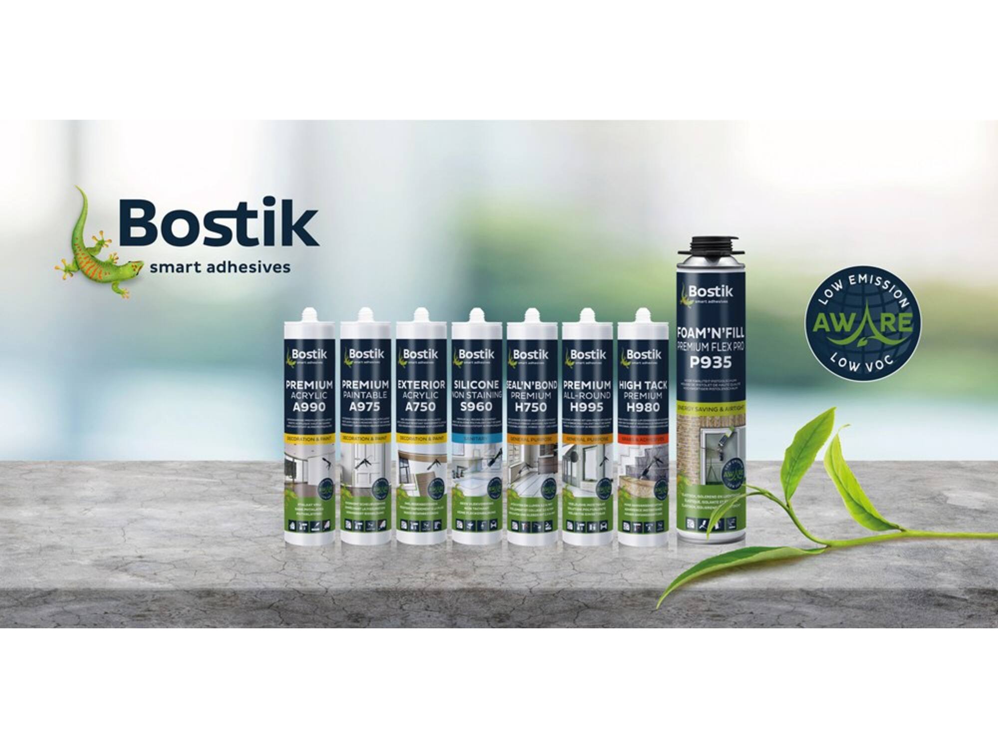 BOSTIK Siliconenkit transparant SILICONE NON STAINING S960 310 ML