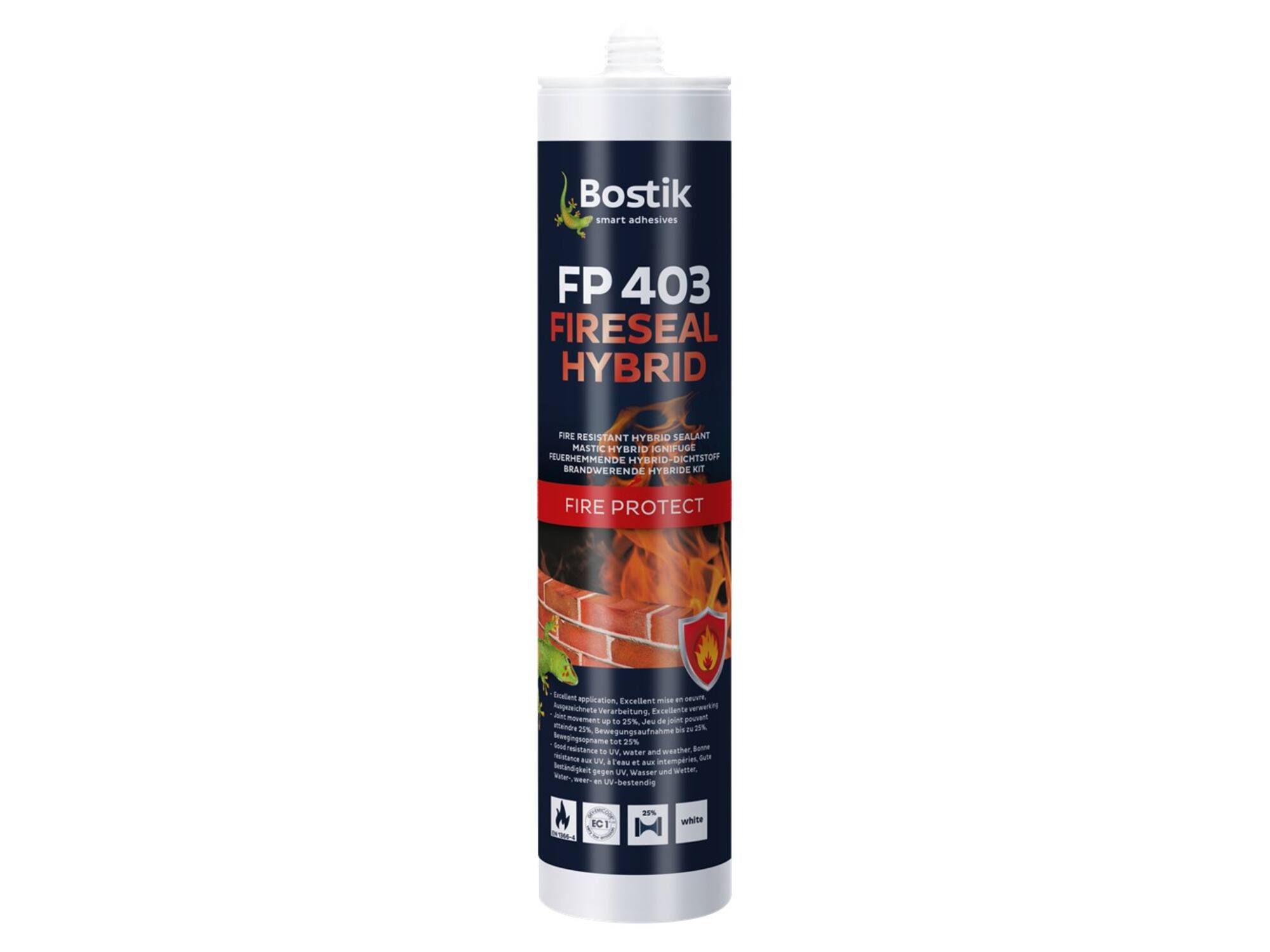 Bostik HYBRIDEKIT BRANDWEREND WIT FP 403 fireseal 290 ML