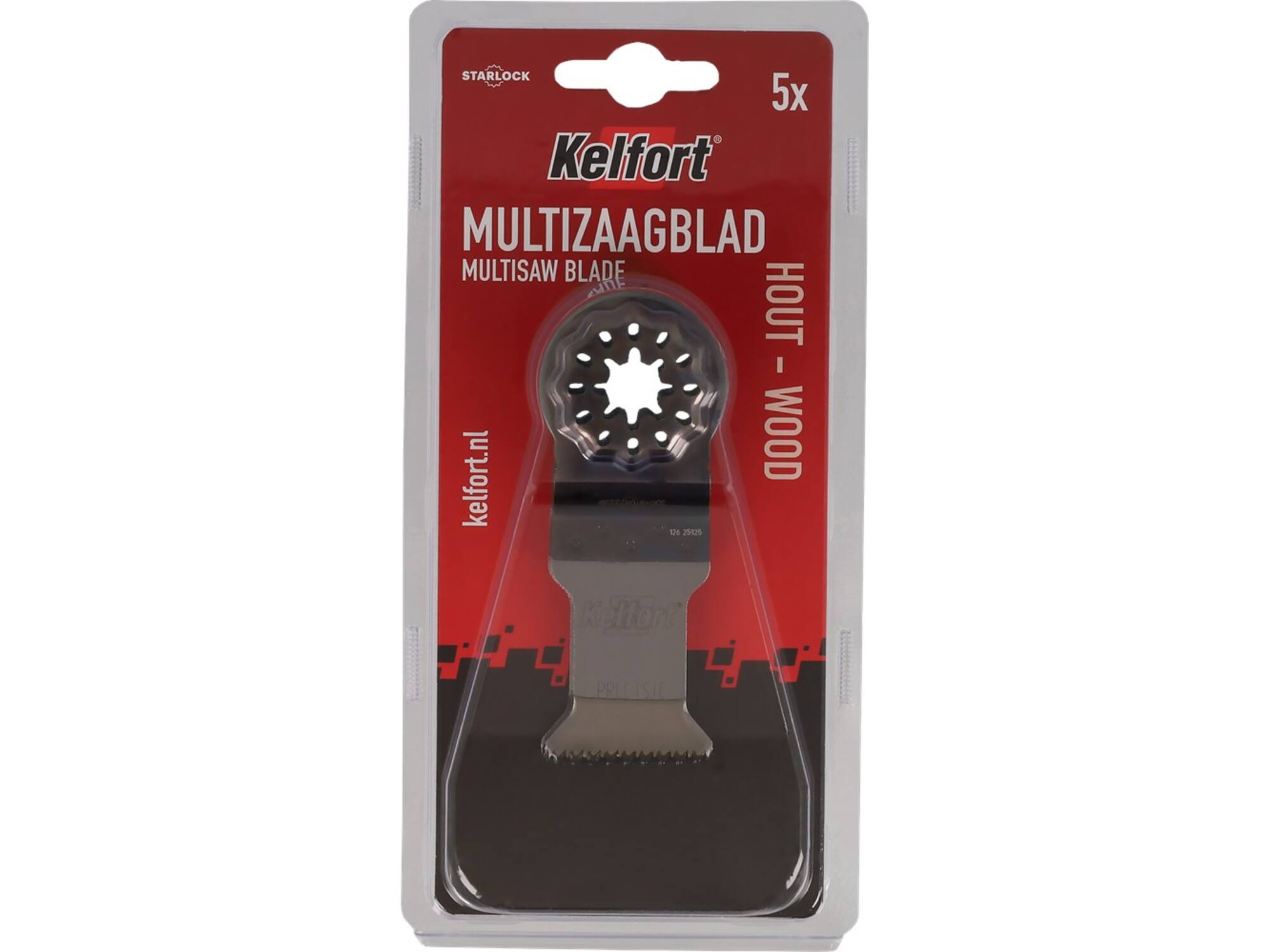 Kelfort Multizaagblad hout precisie 5 stuks starlock 35X50 mm
