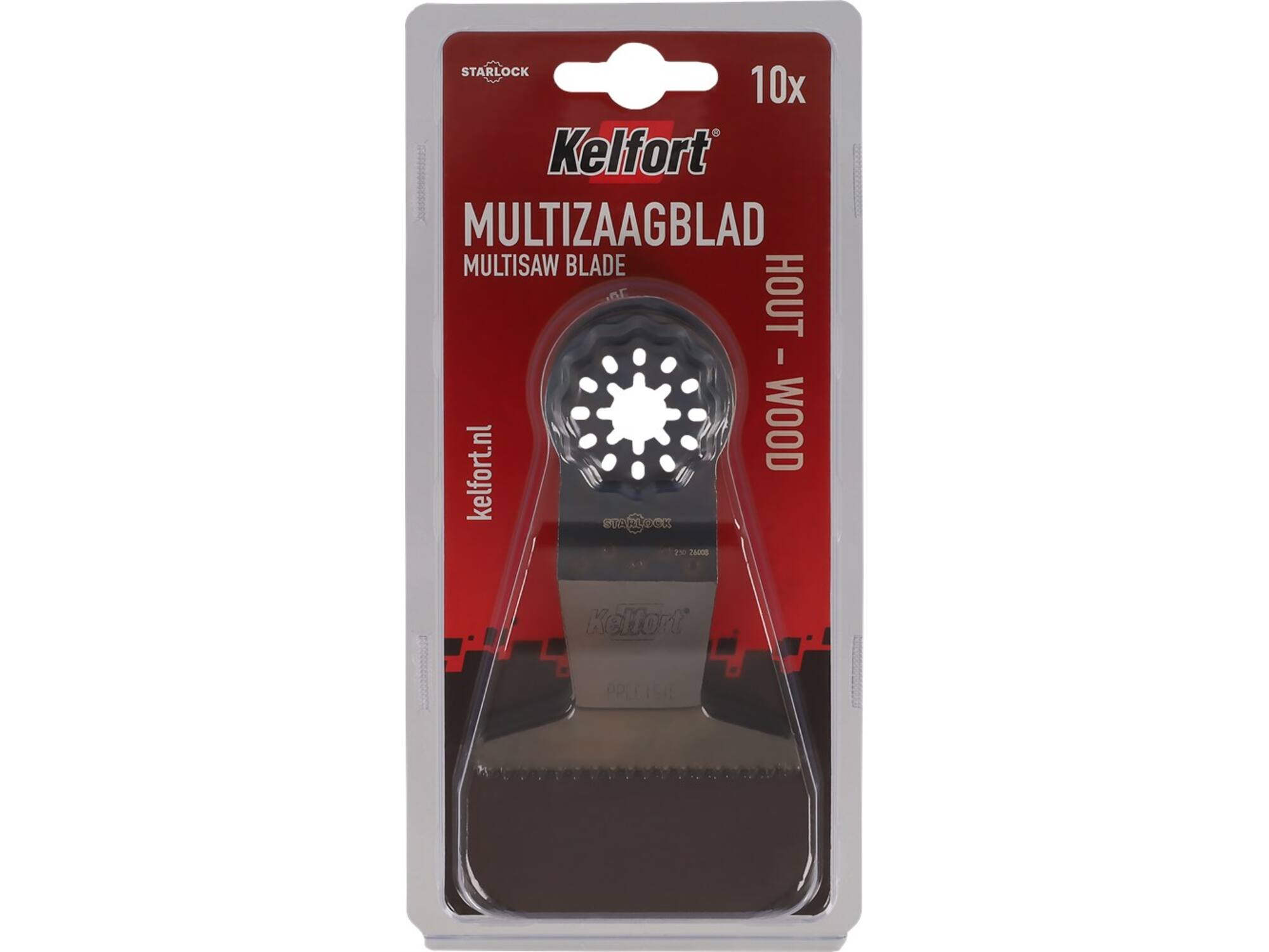 Kelfort Multizaagblad hout precisie 10 stuks starlock 65X50 mm