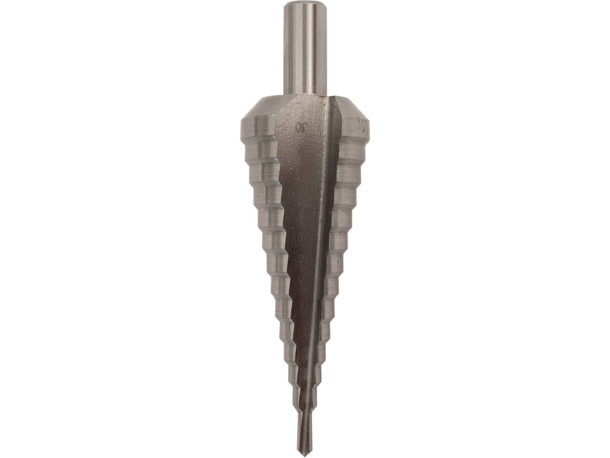 KELFORT Plaatboor HSS getrapt AS DIAM.9 MM 4-30 MM