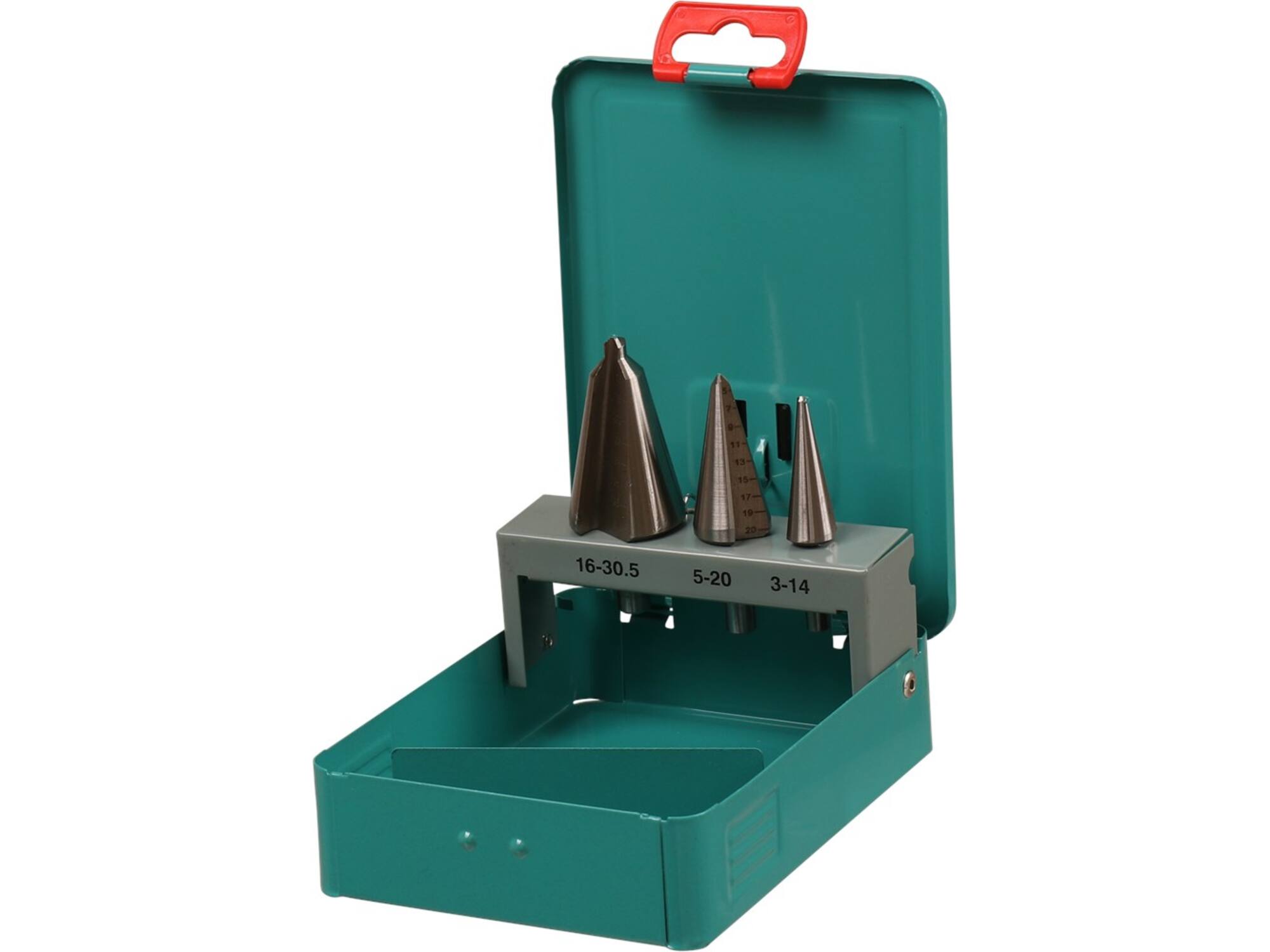 KELFORT Plaatborenset HSS 3DLG 3-30.5 MM