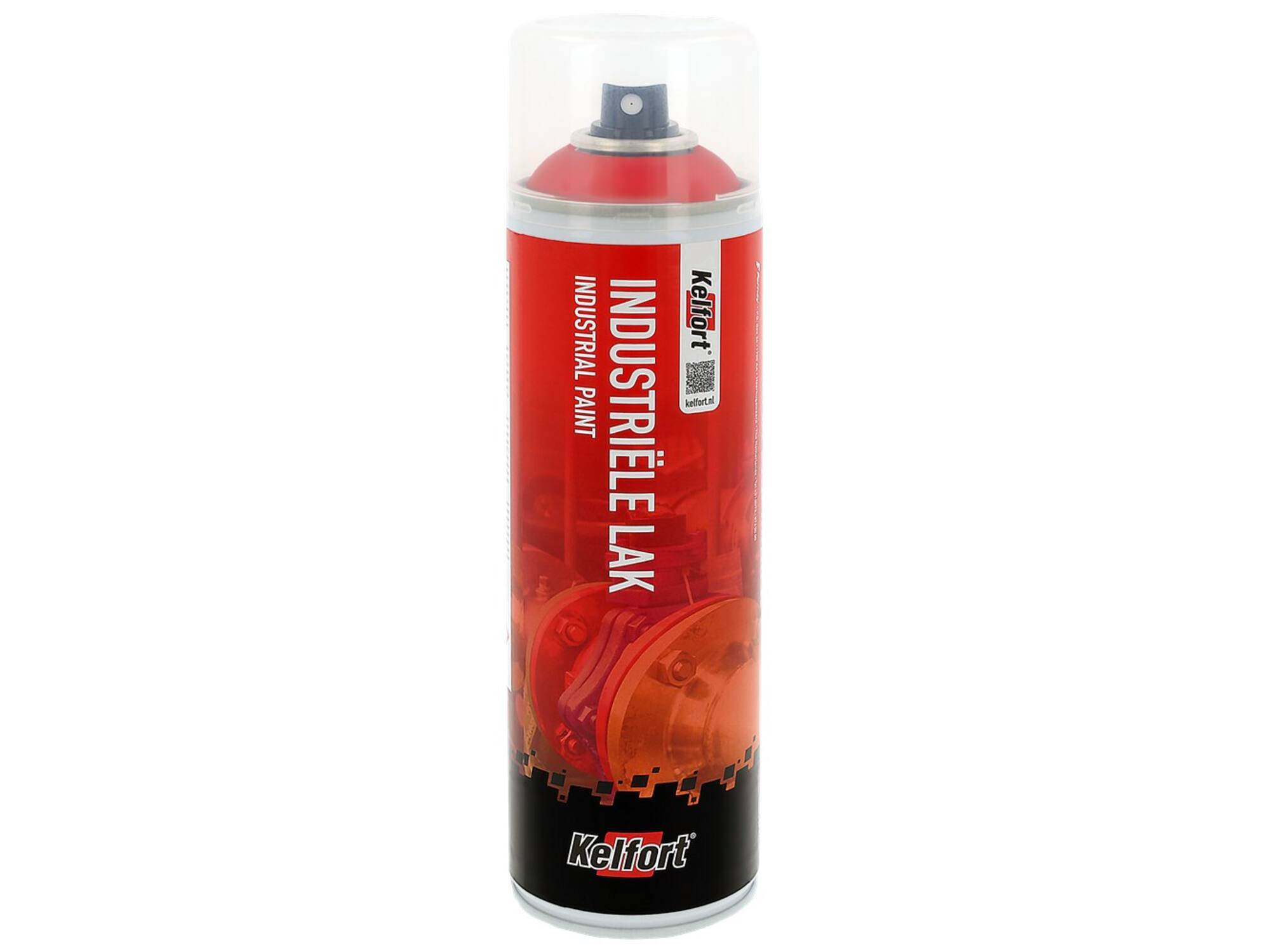 Kelfort Industrielak zuiverwit mat RAL9010 500 ml