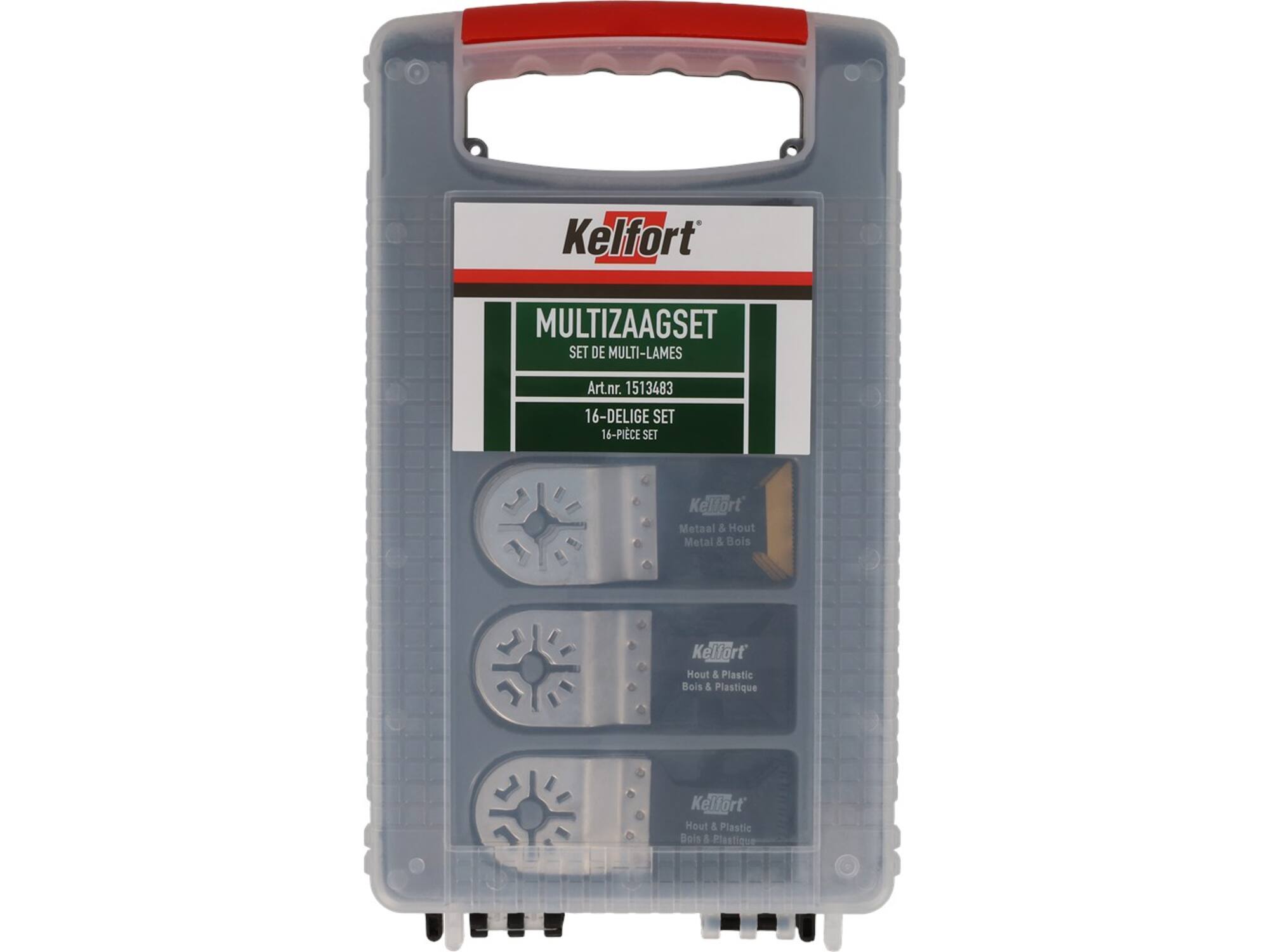 Kelfort Multizaag voordeelset 16-delig