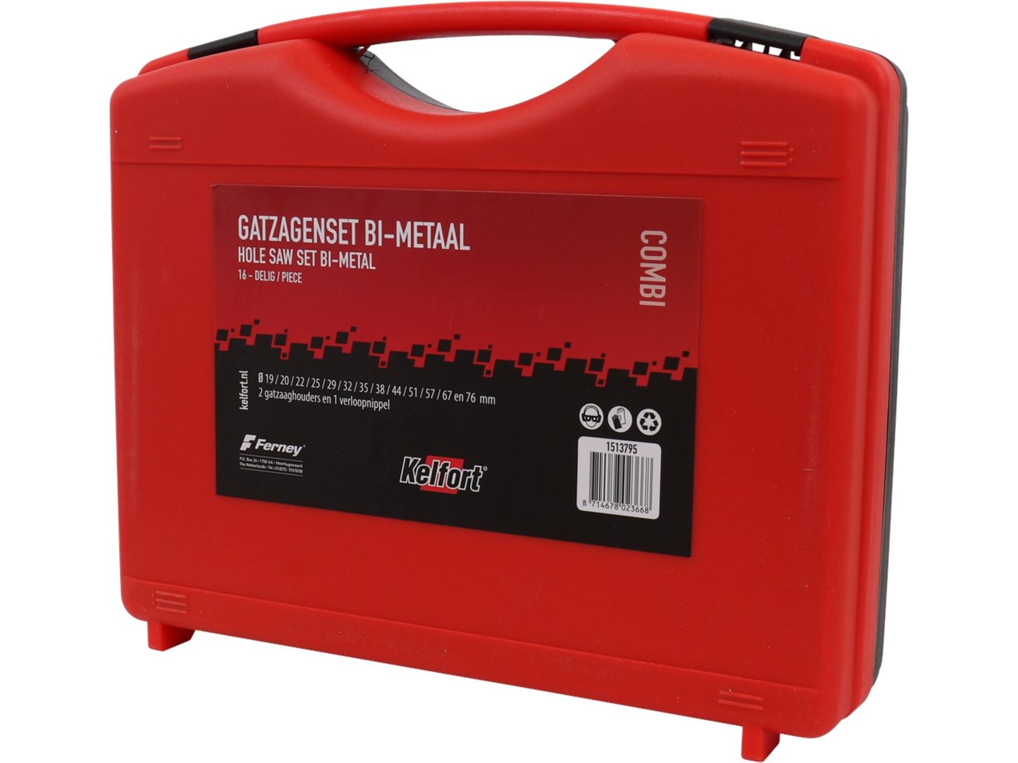 KELFORT Gatzaagset Bi-Metal COMBI 16 DELIG