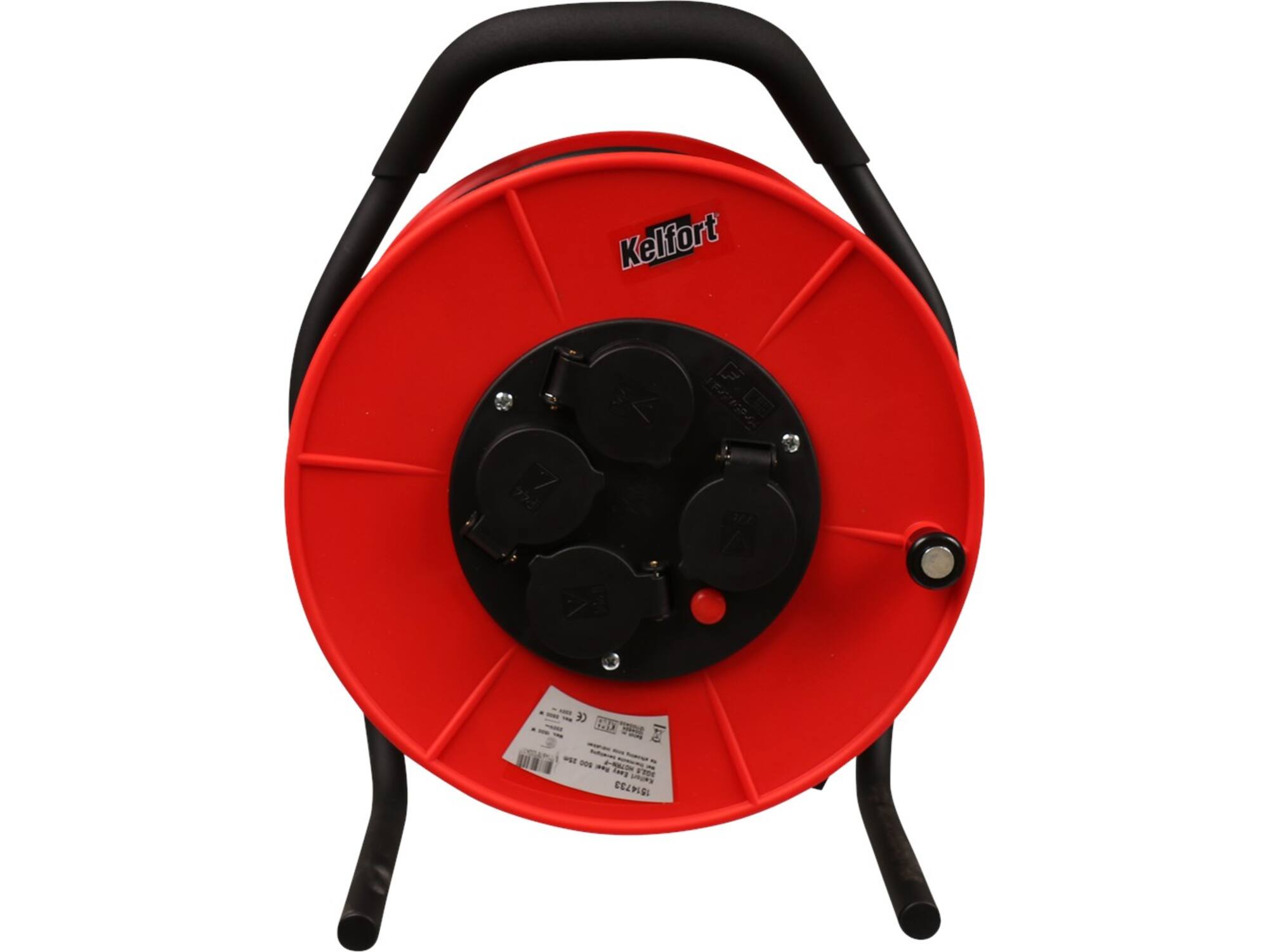KELFORT Kabelhaspel neopreen EASY REEL 500 3X2.5-25 M