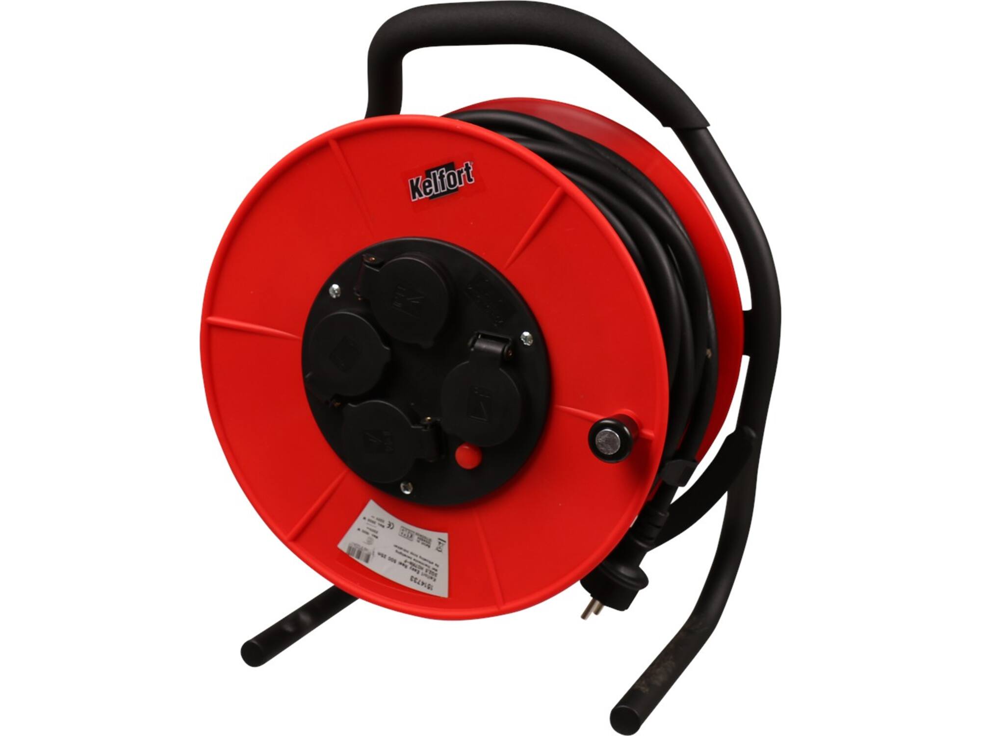 KELFORT Kabelhaspel neopreen EASY REEL 500 3X2.5-25 M