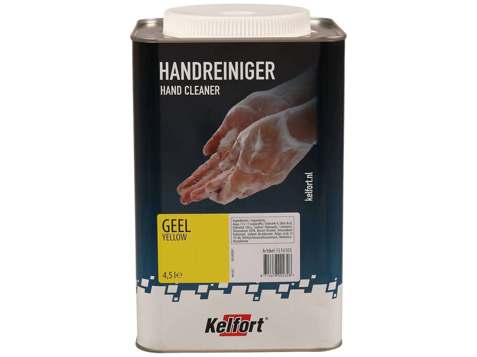 Kelfort Handreiniger geel 4.5 liter