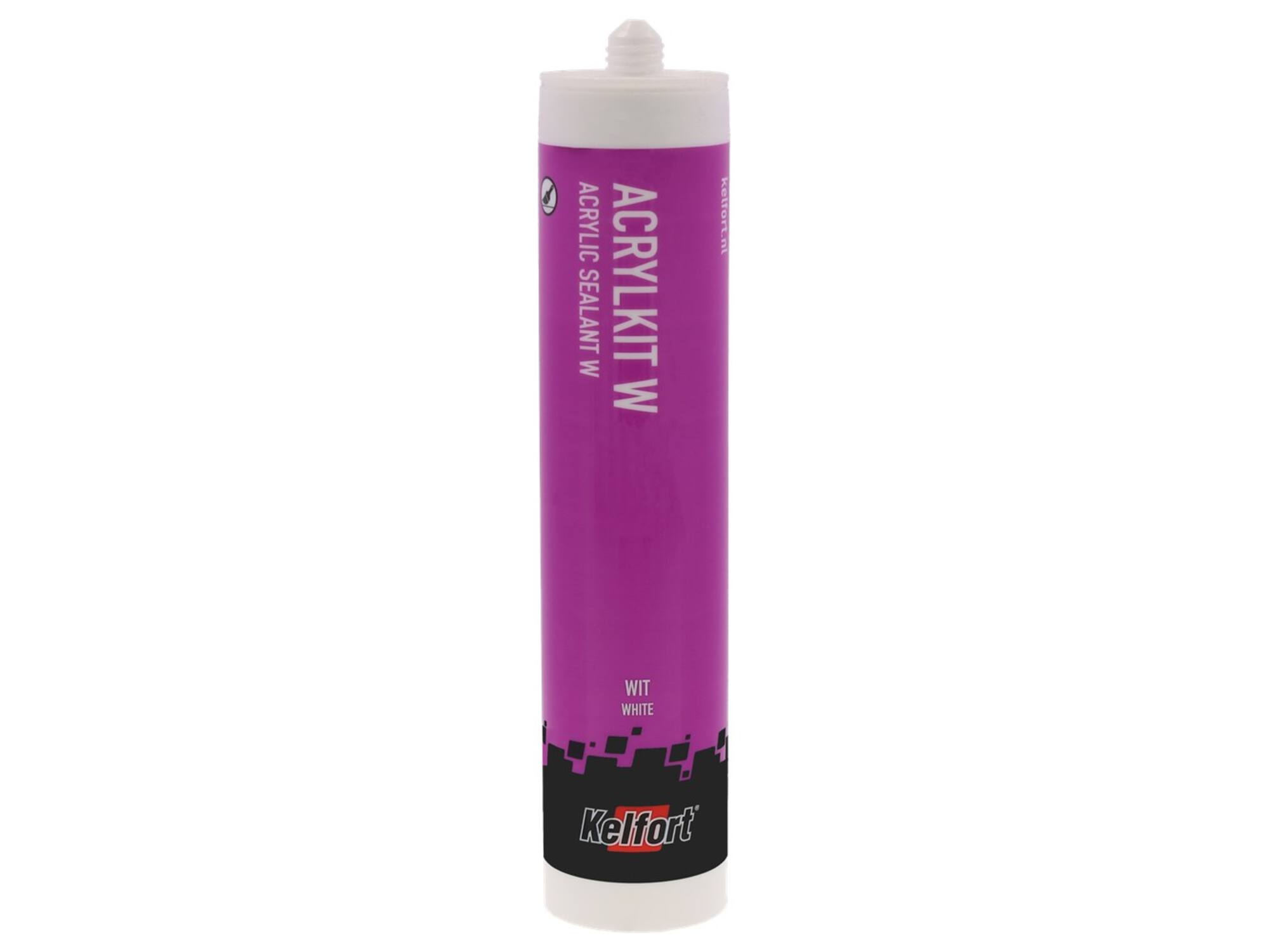 KELFORT Acrylkit W ZWART 310 ML