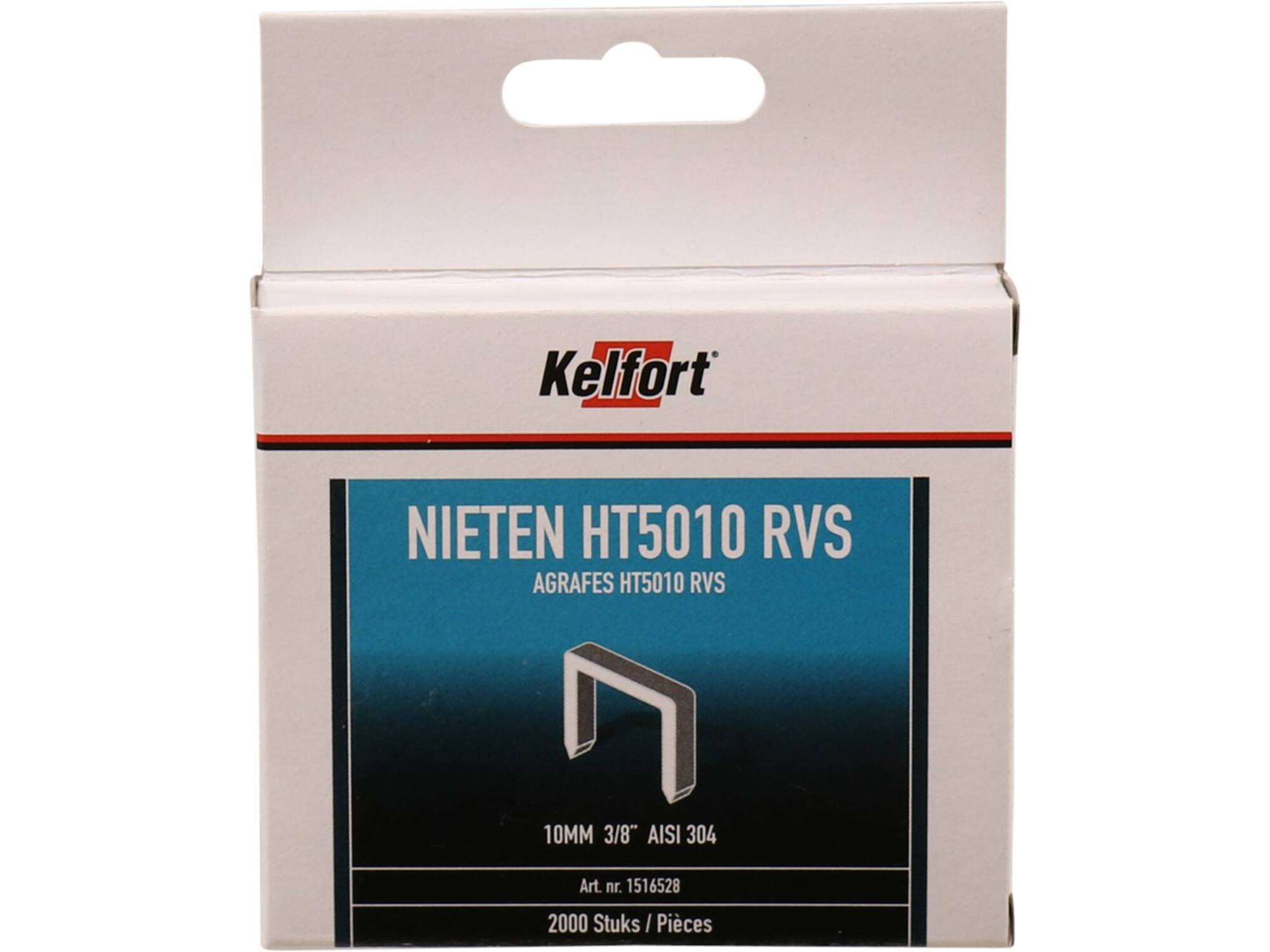 Kelfort Niet rvs tbv HT 50 Tacker HT5010E 10 MM
