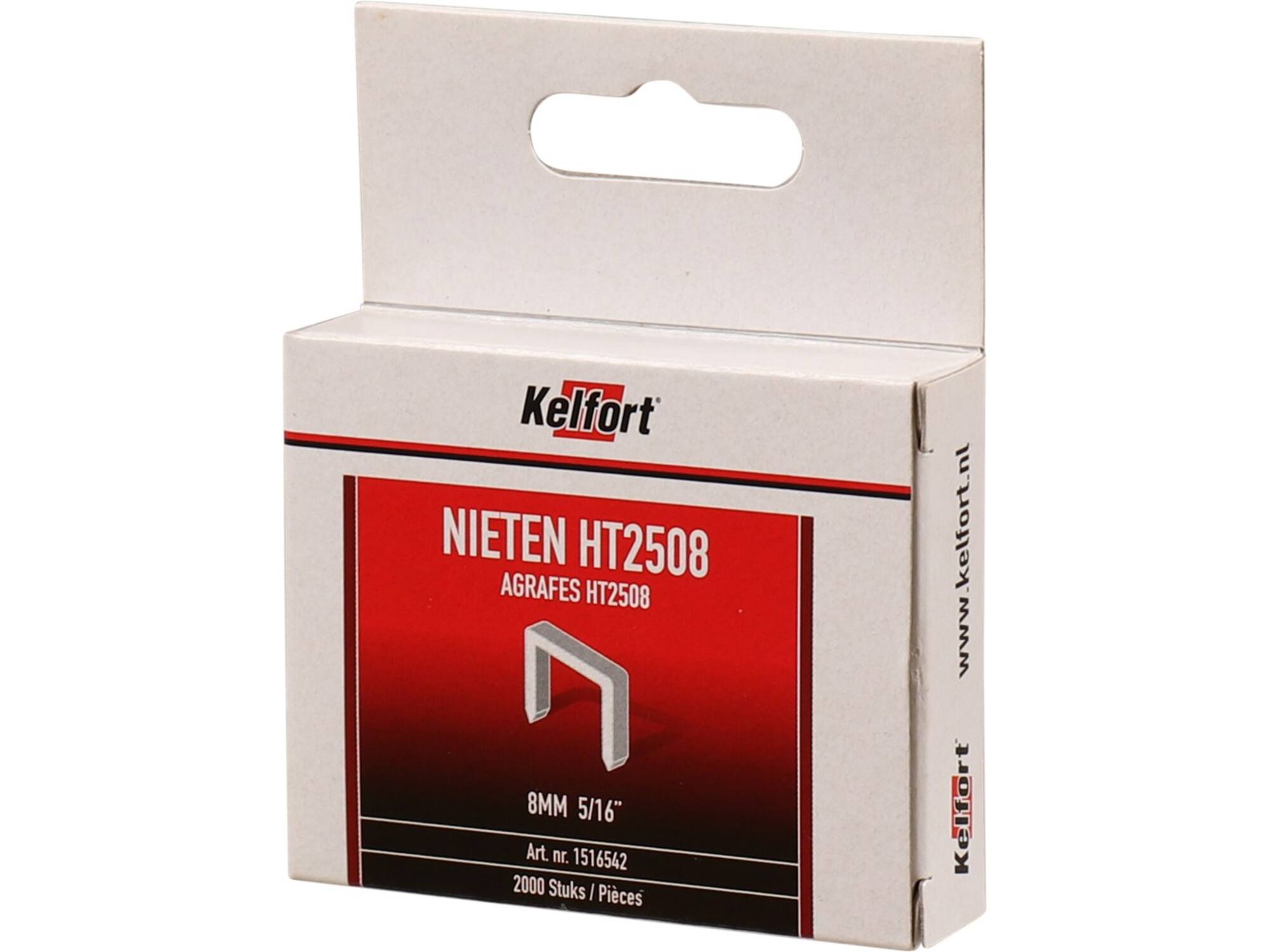 KELFORT Niet tbv HT 25 tacker HT2508 8 MM
