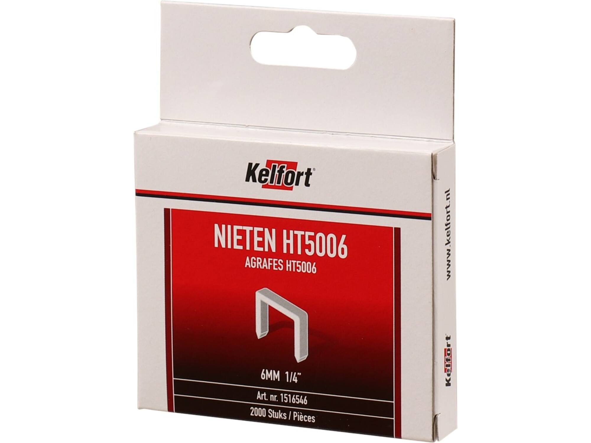 KELFORT Niet tbv HT50/57 tacker HT5006 6 MM
