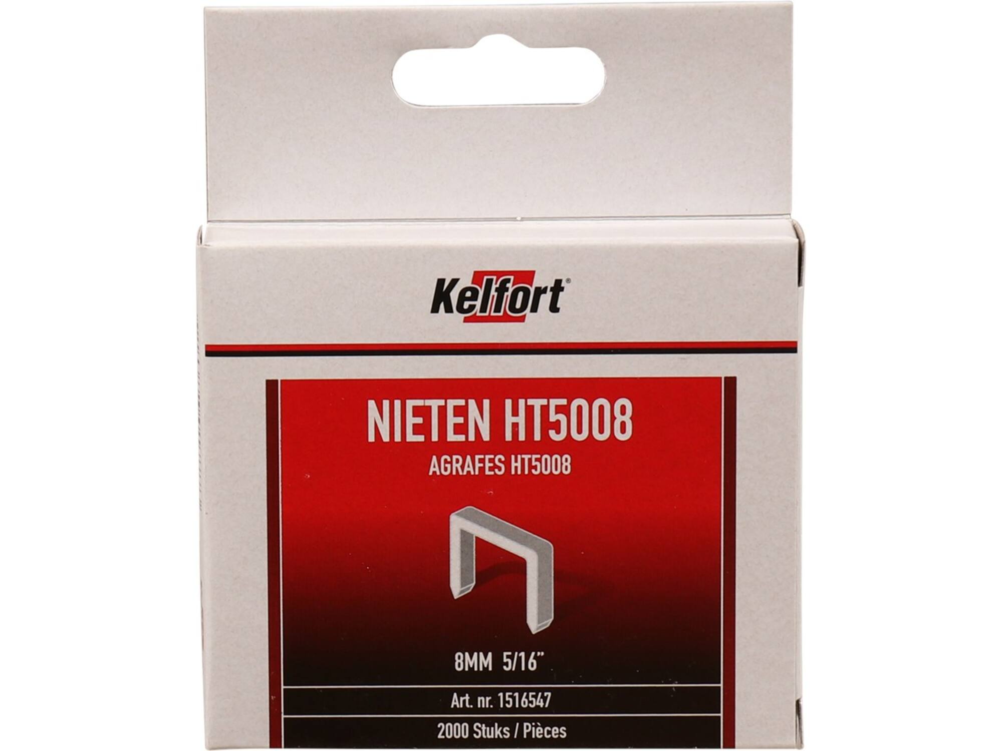 KELFORT Niet tbv HT50/57 tacker HT5008 8 MM