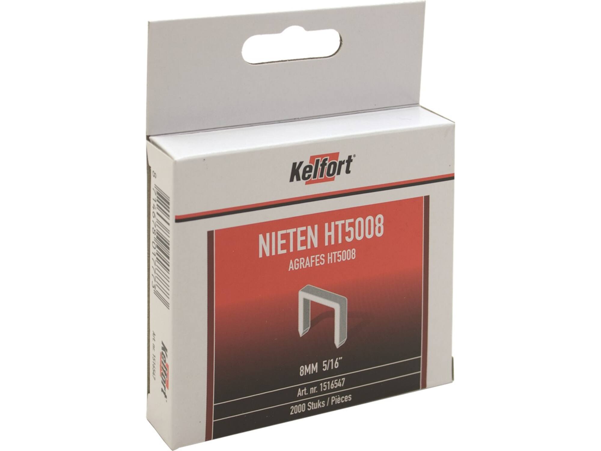 KELFORT Niet tbv HT50/57 tacker HT5008 8 MM