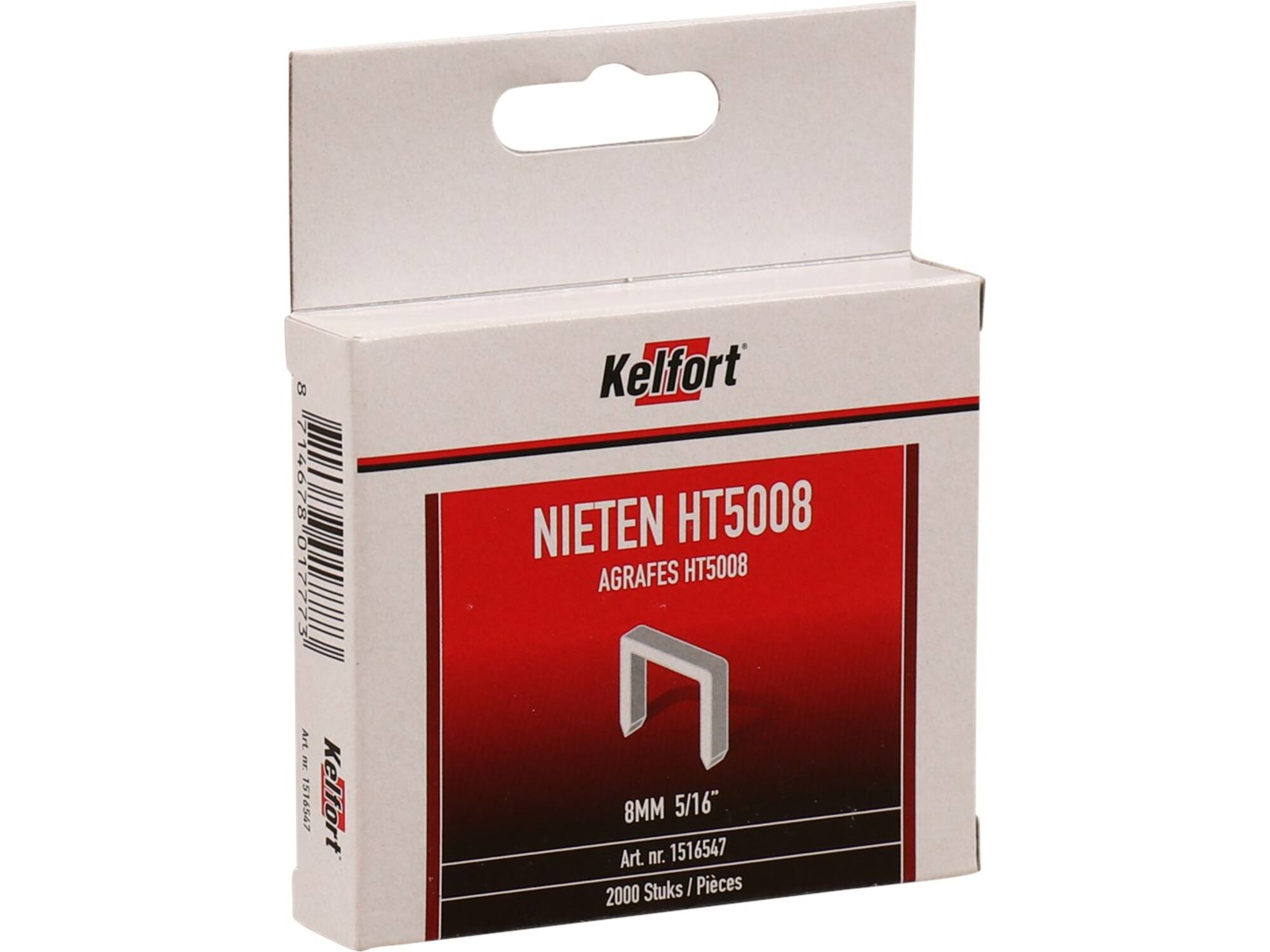 KELFORT Niet tbv HT50/57 tacker HT5008 8 MM