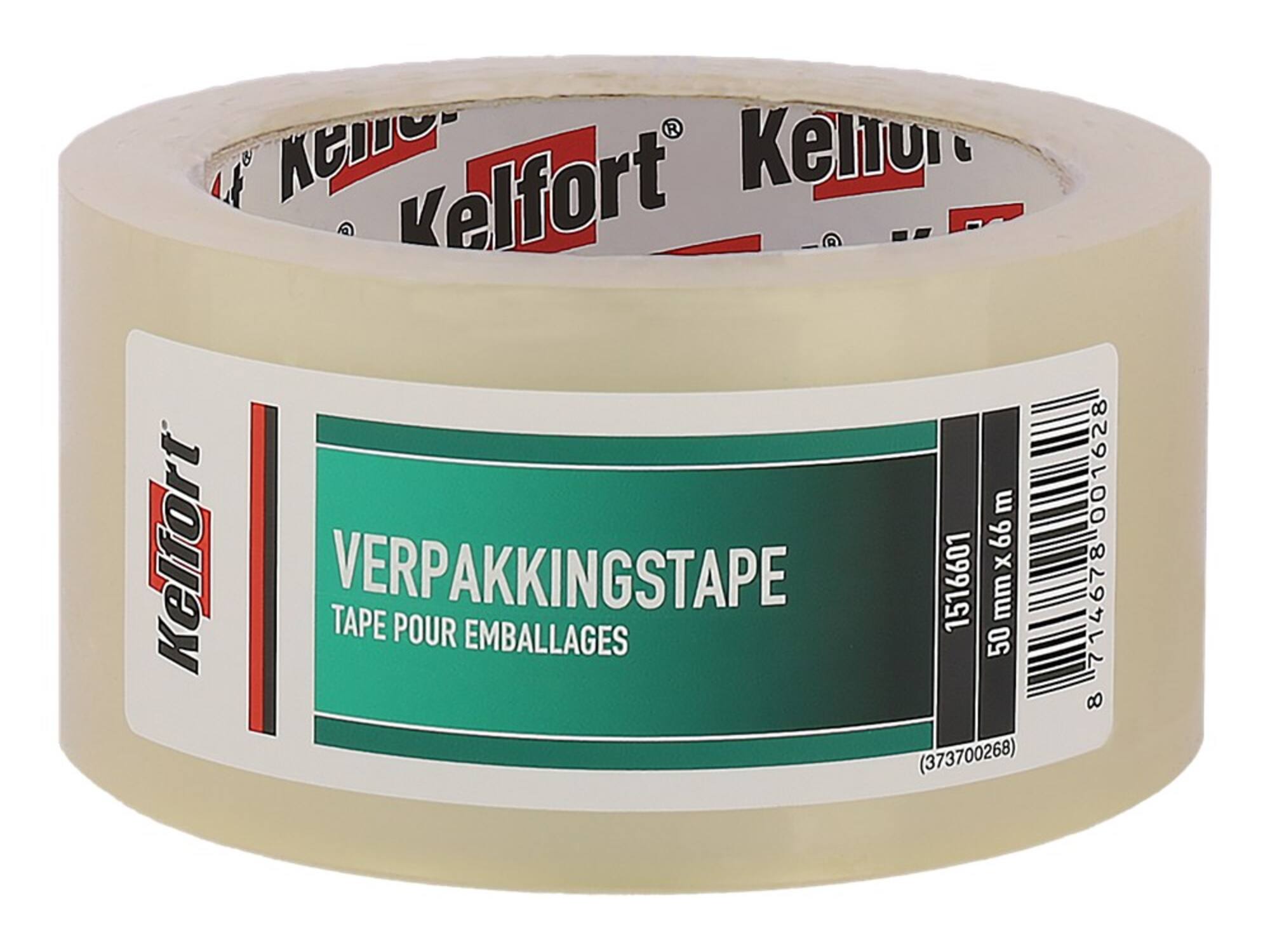 Kelfort Verpakkingstape transparant 50 MM X 66