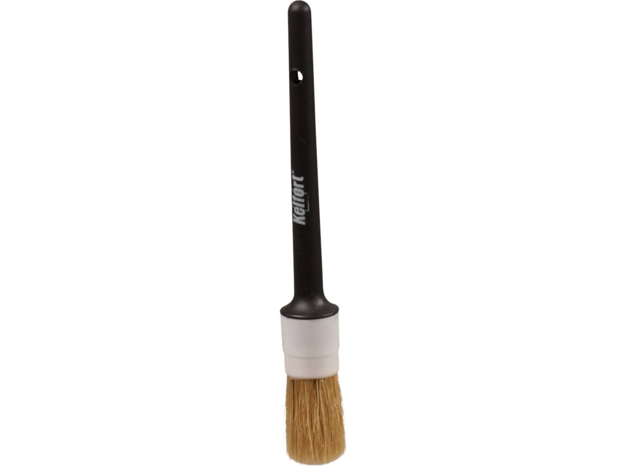 KELFORT Kwast rond wit haar wegwerp 14 23 MM