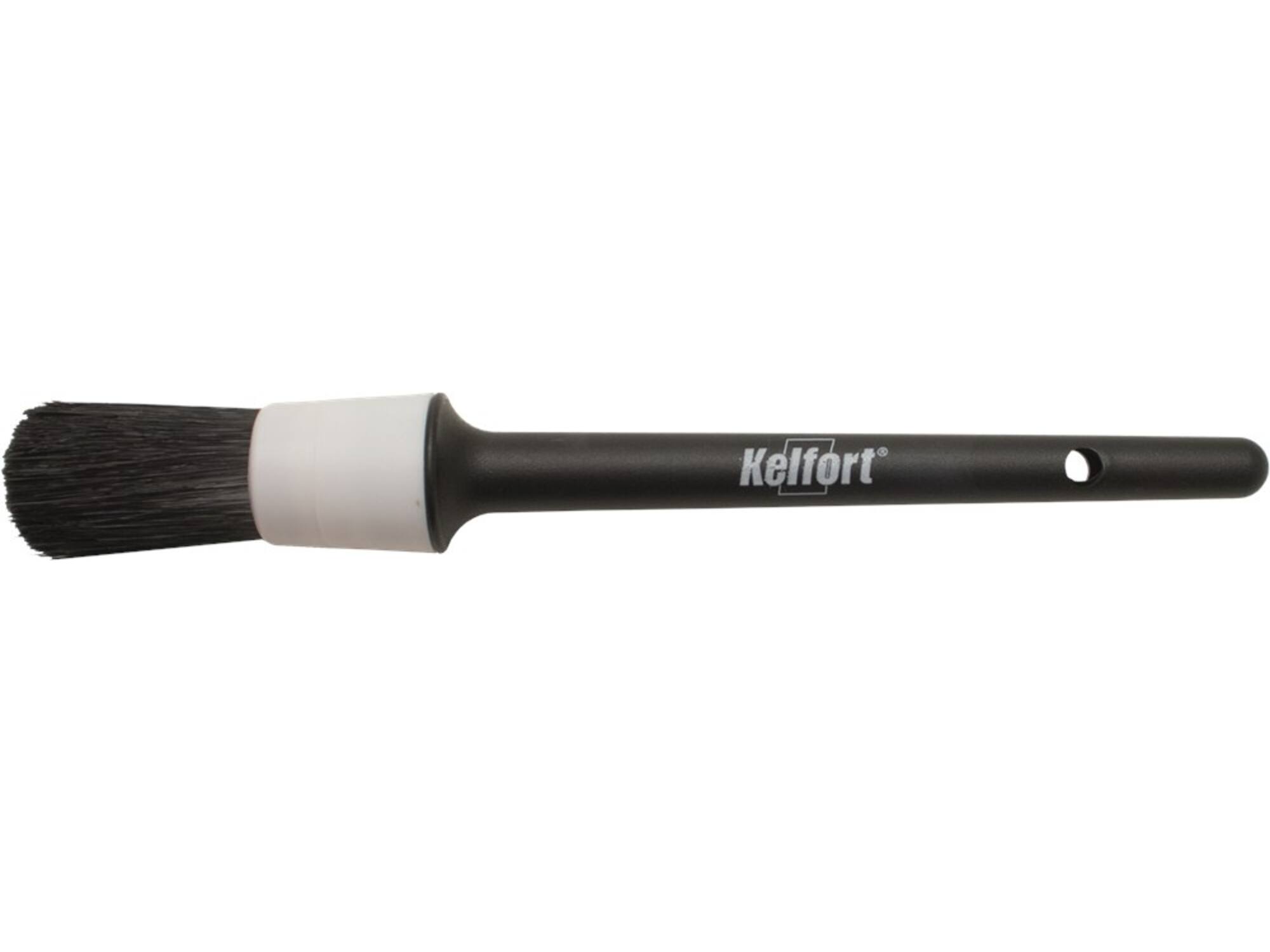 KELFORT Kwast rond zwart haar wegwerp 10 17 MM