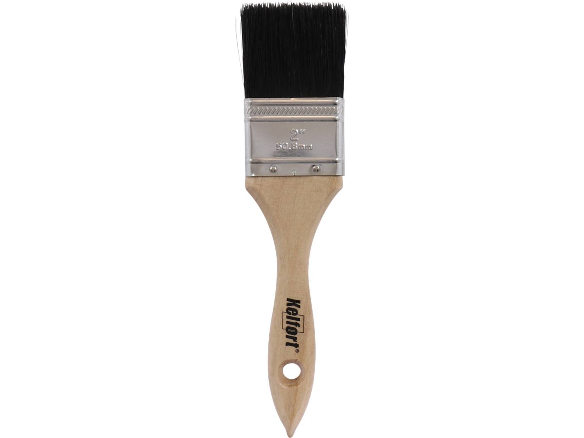 Kelfort Kwast plat zwart haar 2" 14X47 MM