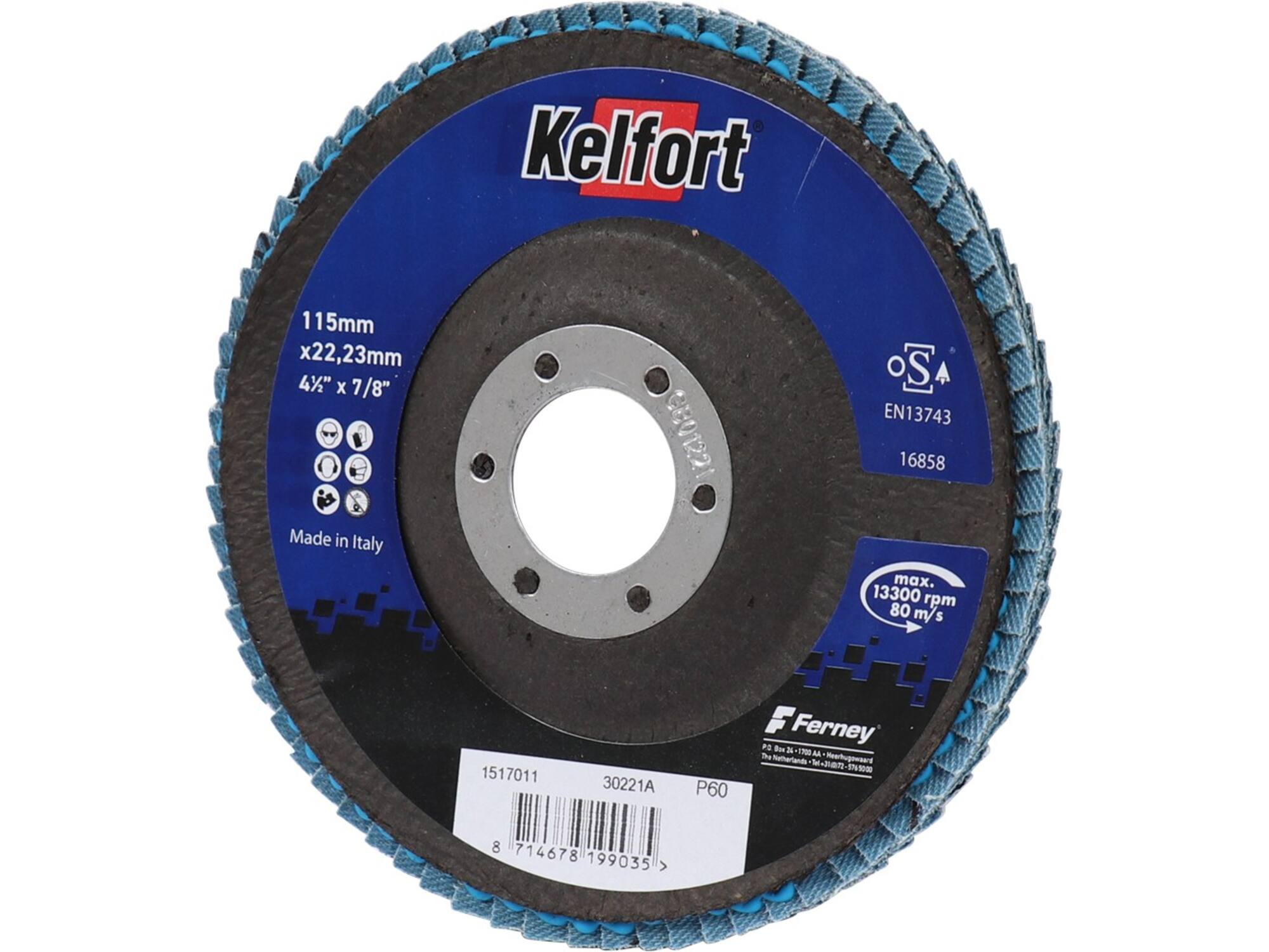 Kelfort Lamellenschijf K60 115X22,2 mm