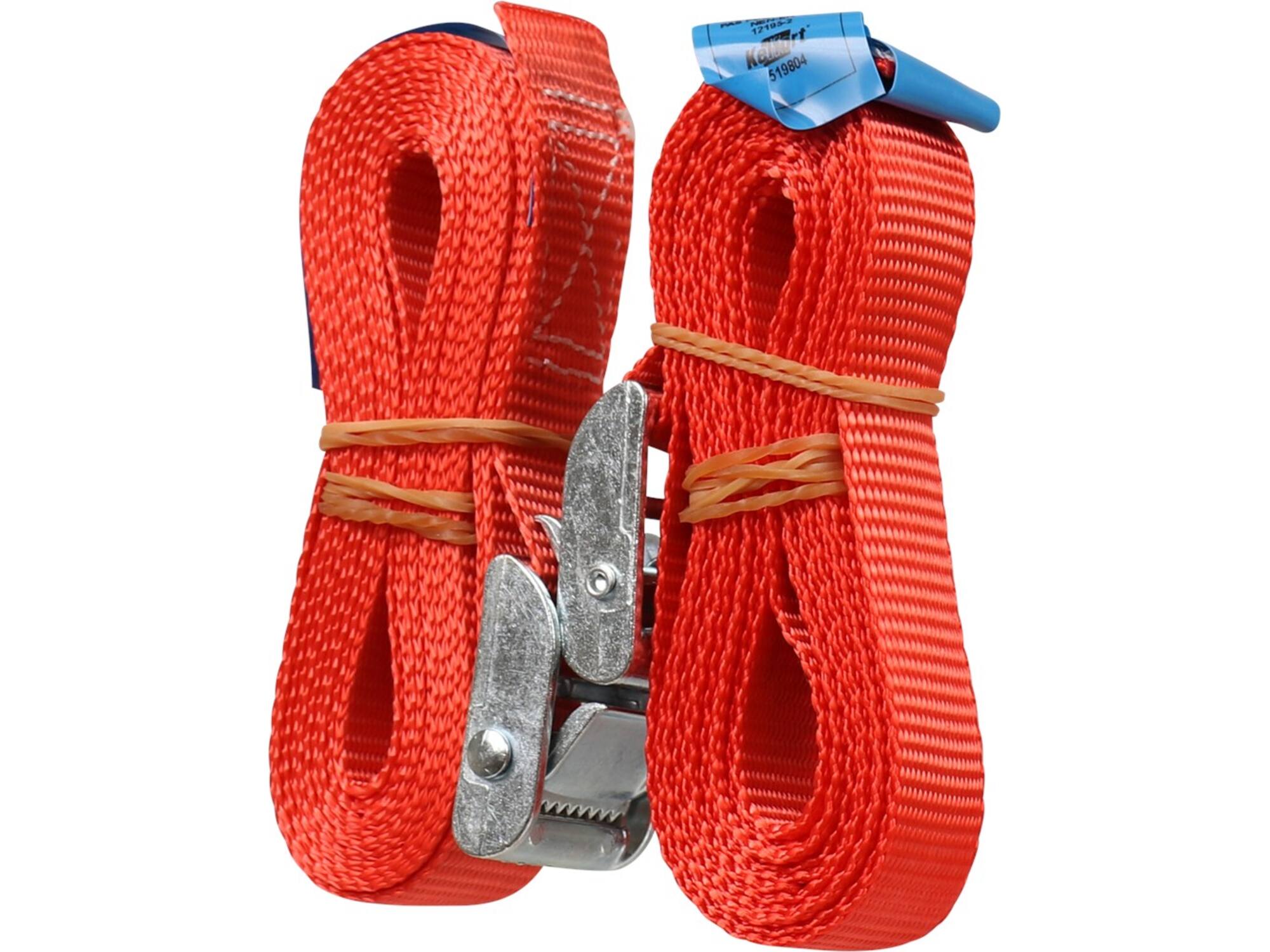 Kelfort Spanband rood met klemgesp 25 mm X2.5 meter