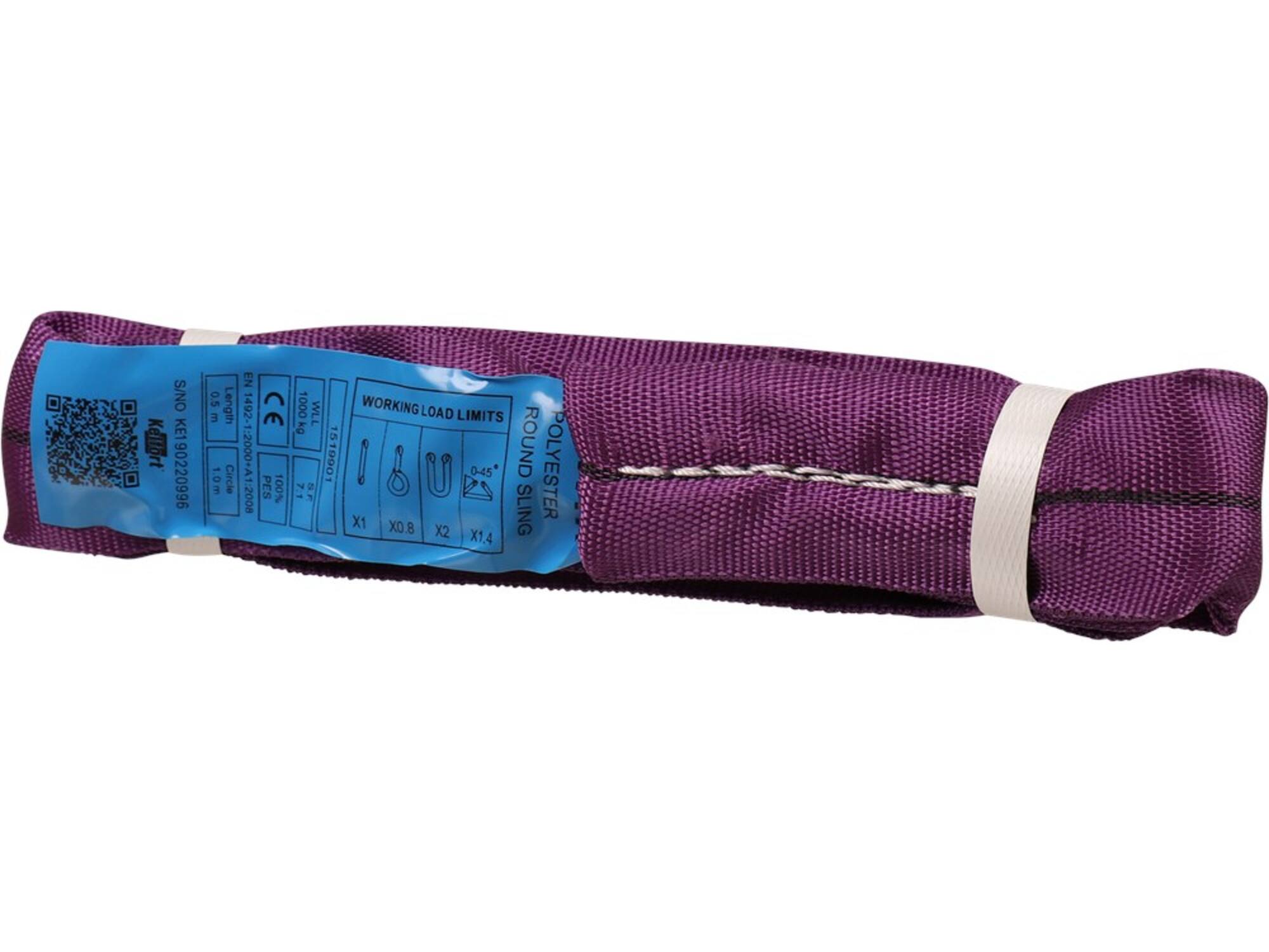KELFORT Rondstrop violet 1 TON 1 METER