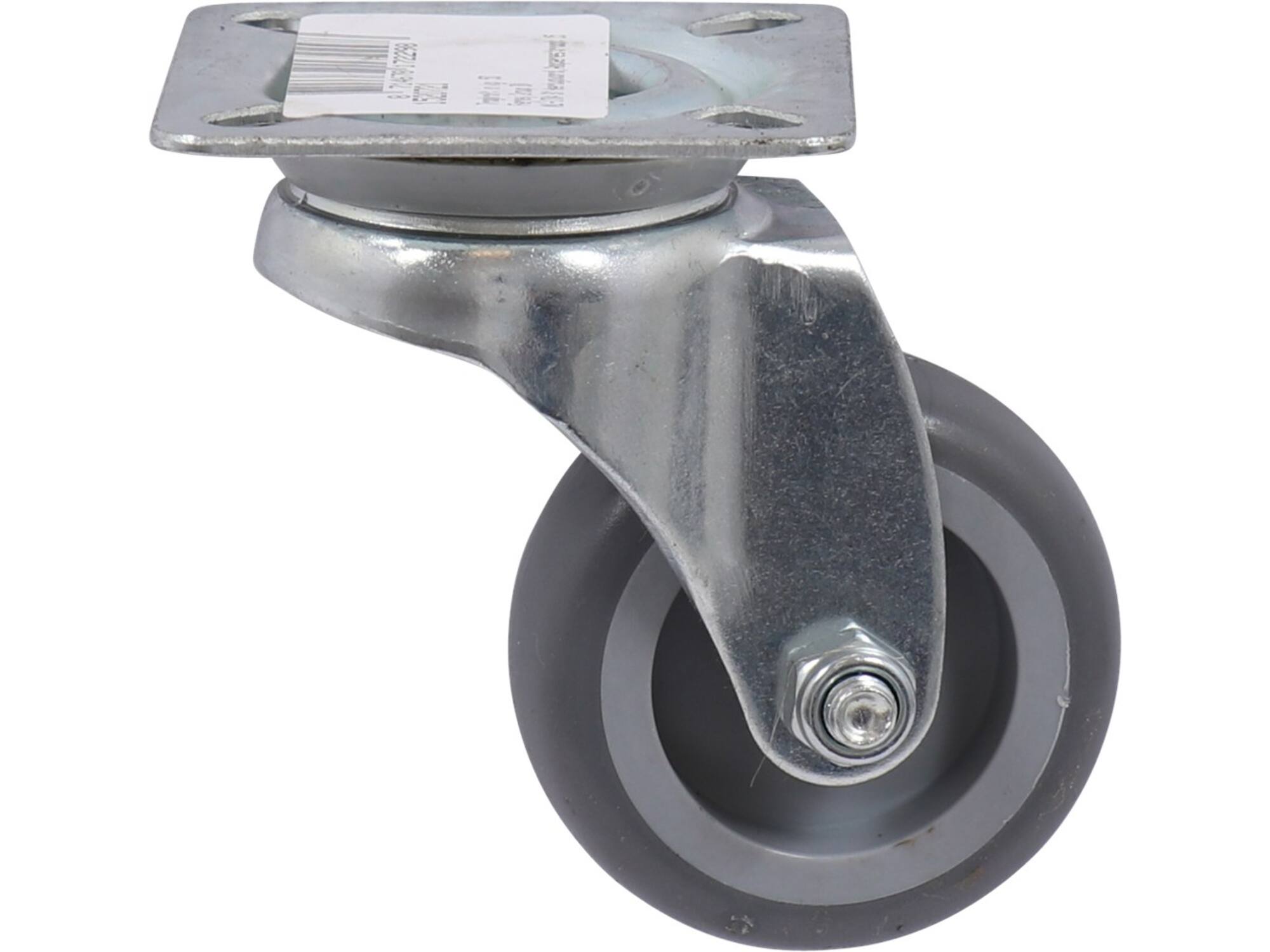 Kelfort Zwenkwiel met plaat 60 kg 75 MM