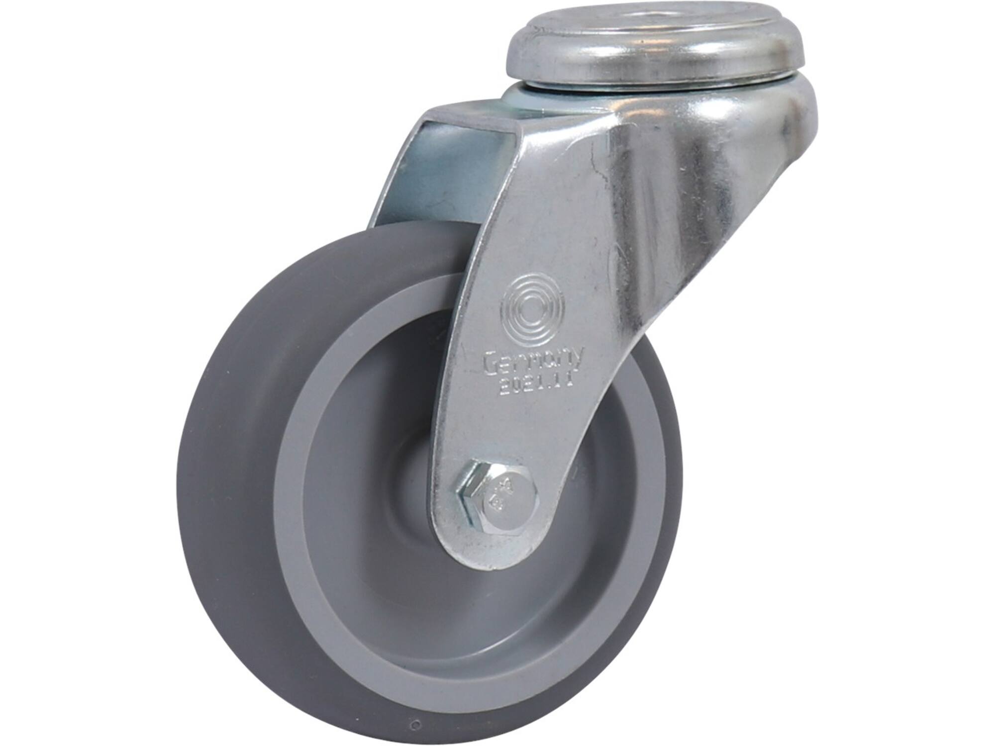 KELFORT Zwenkwiel met boutgat 60 KG 75 MM
