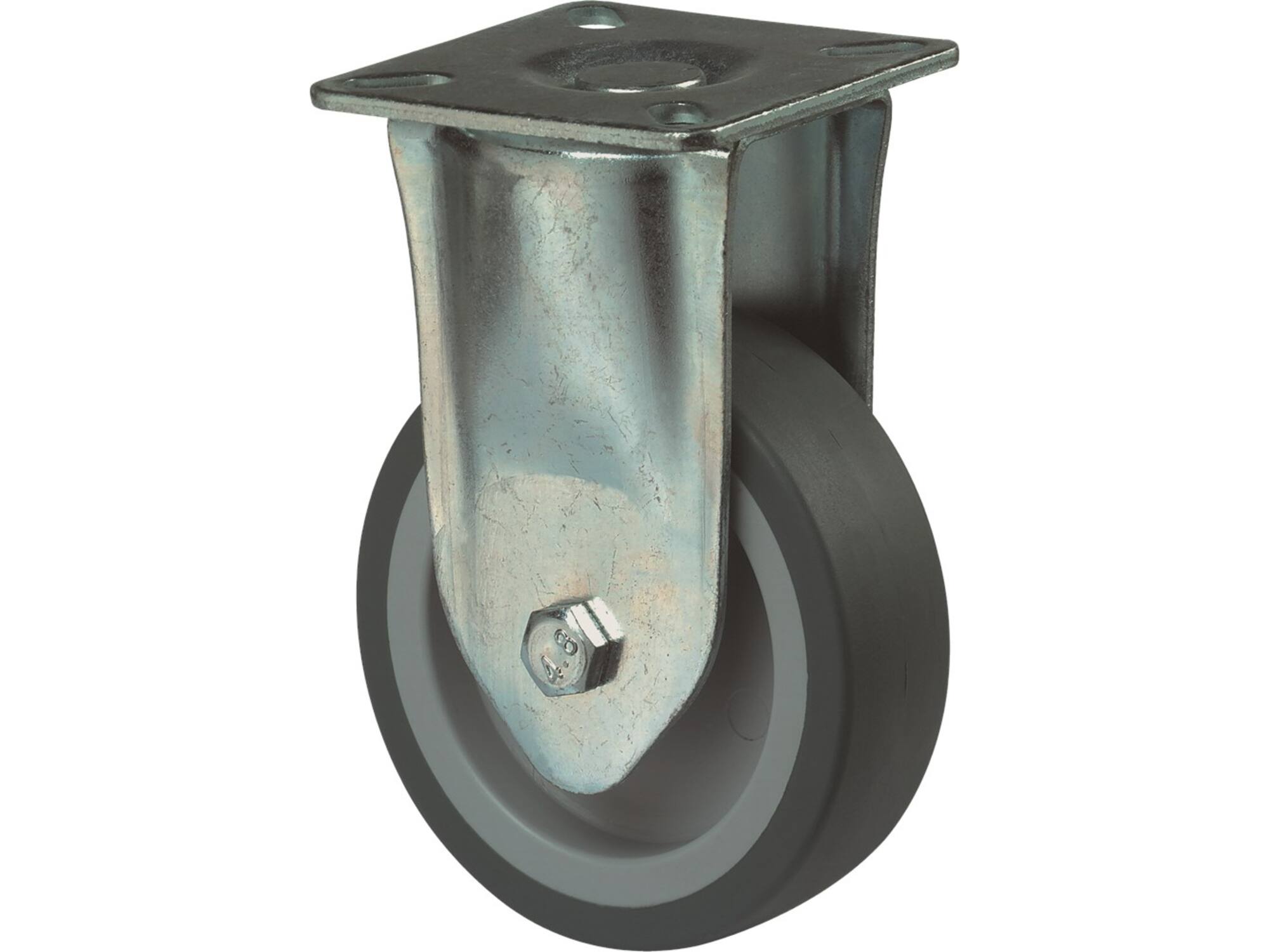 KELFORT Bokwiel met plaat 70 KG 100 MM