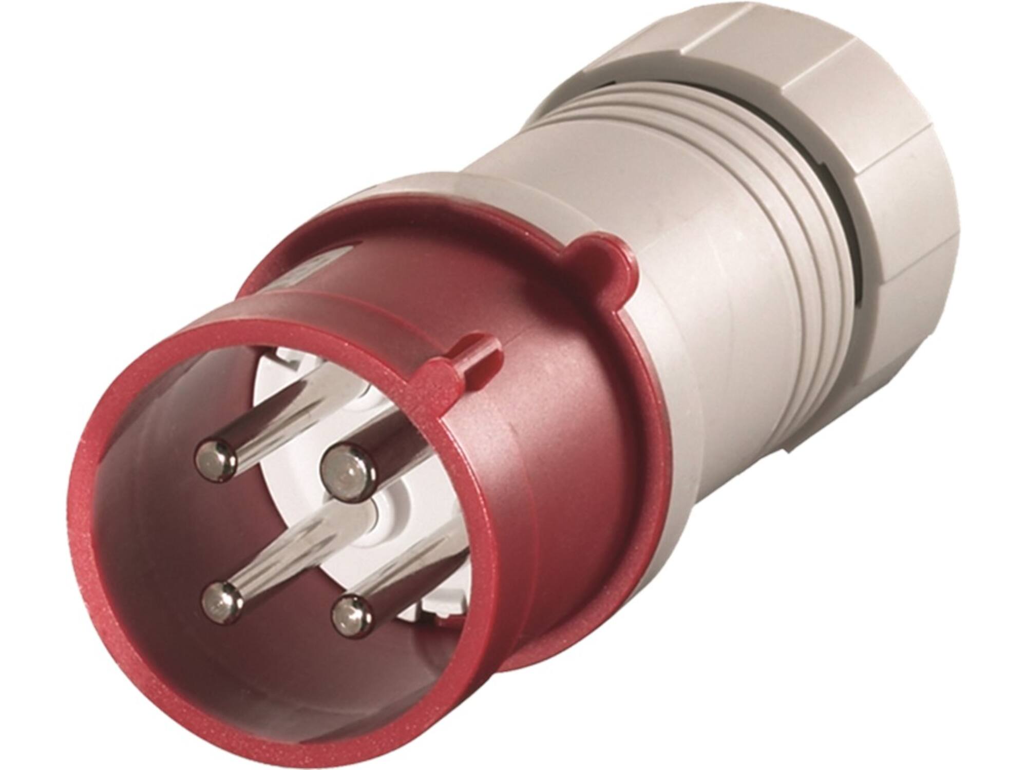 KELFORT Contactstop 400V rood/grijs CEE 16 AMPERE 4 POLIG