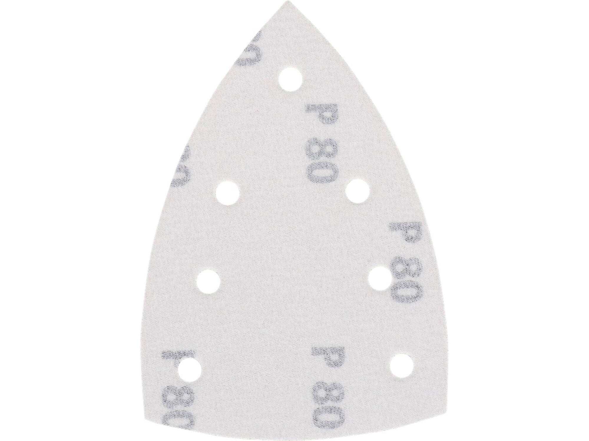 KELFORT Klitschijf delta wit P80 7-GATEN 98X148 MM