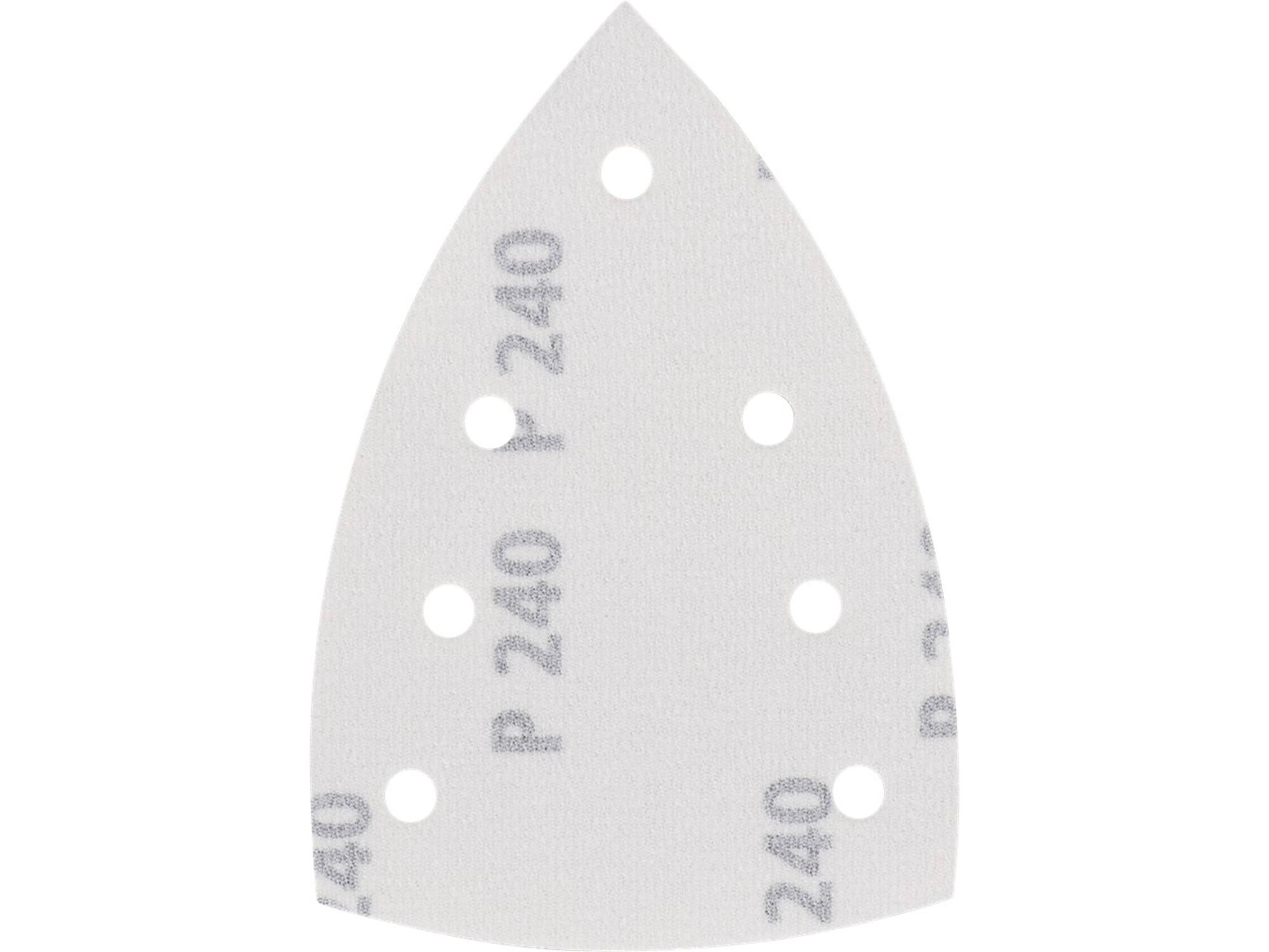 KELFORT Klitschijf delta wit P240 7-GATEN 98X148 MM