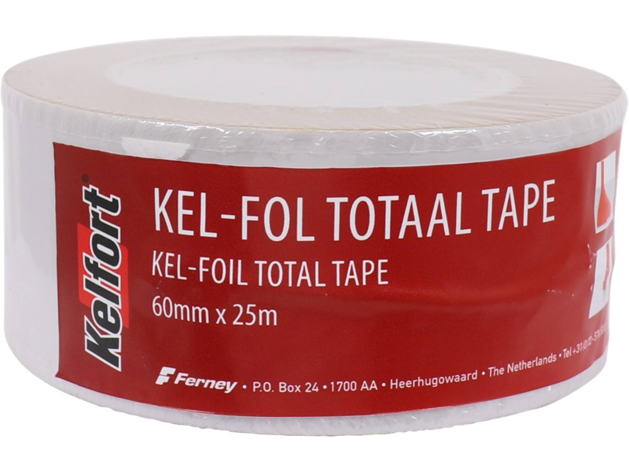 Kelfort Folietape universeel kel-fol 60 mm X 25 meter