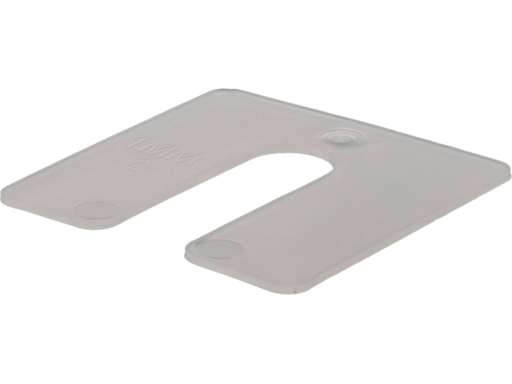 KELFORT Uitvulplaatjes transparant 645 STUKS 1 MM