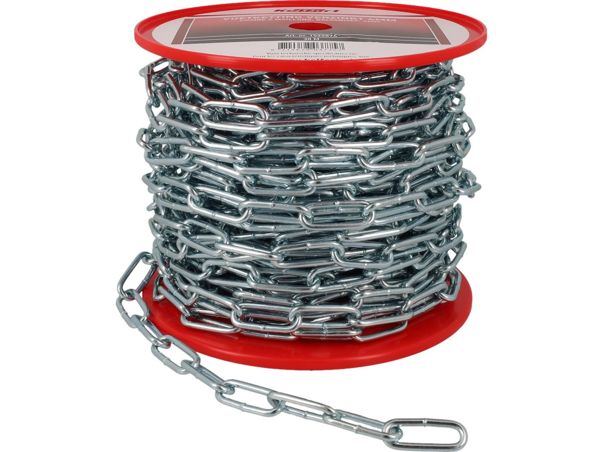 Kelfort Voetketting geg. 4 MM