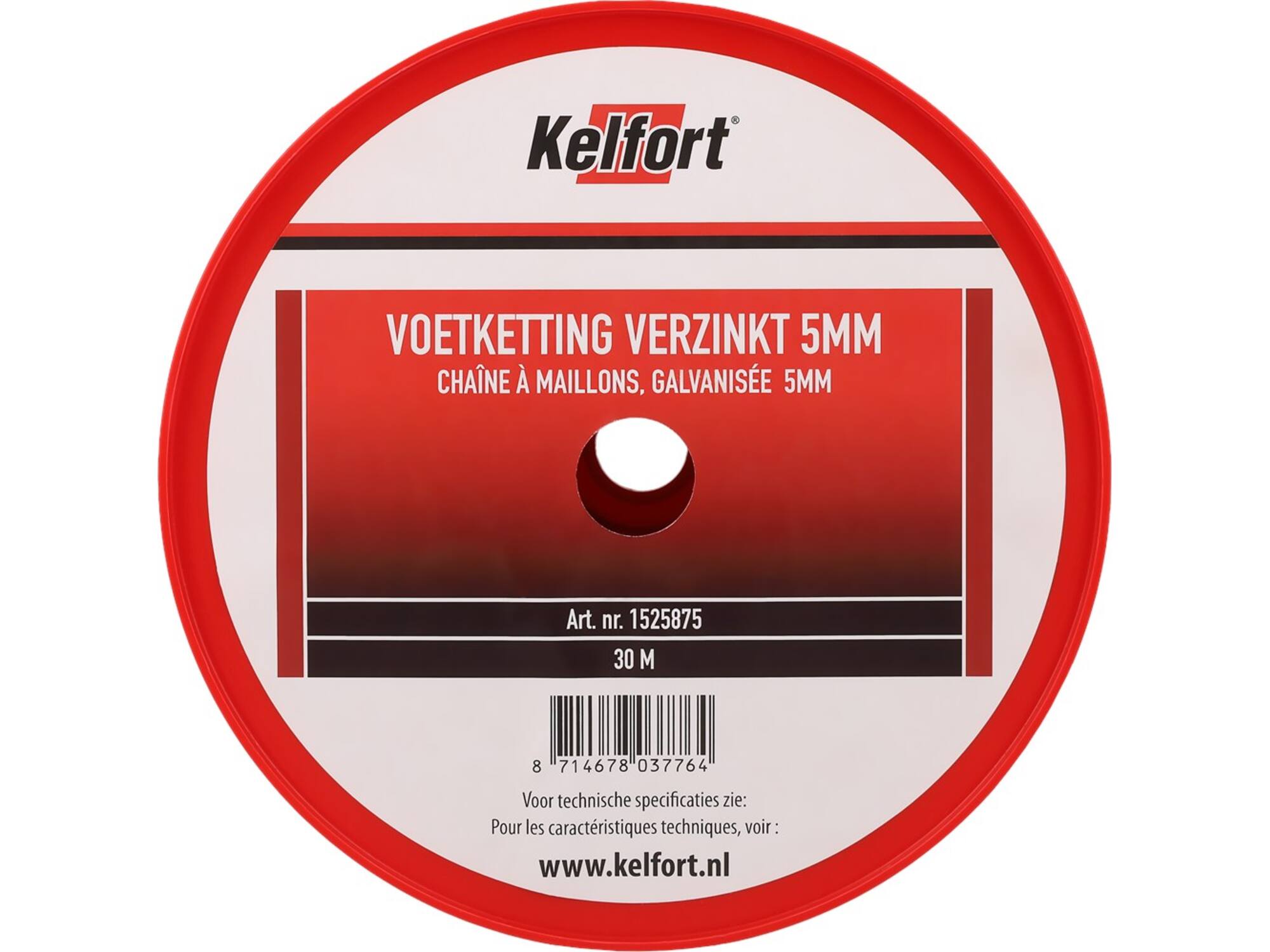 Kelfort Voetketting geg. 5 MM