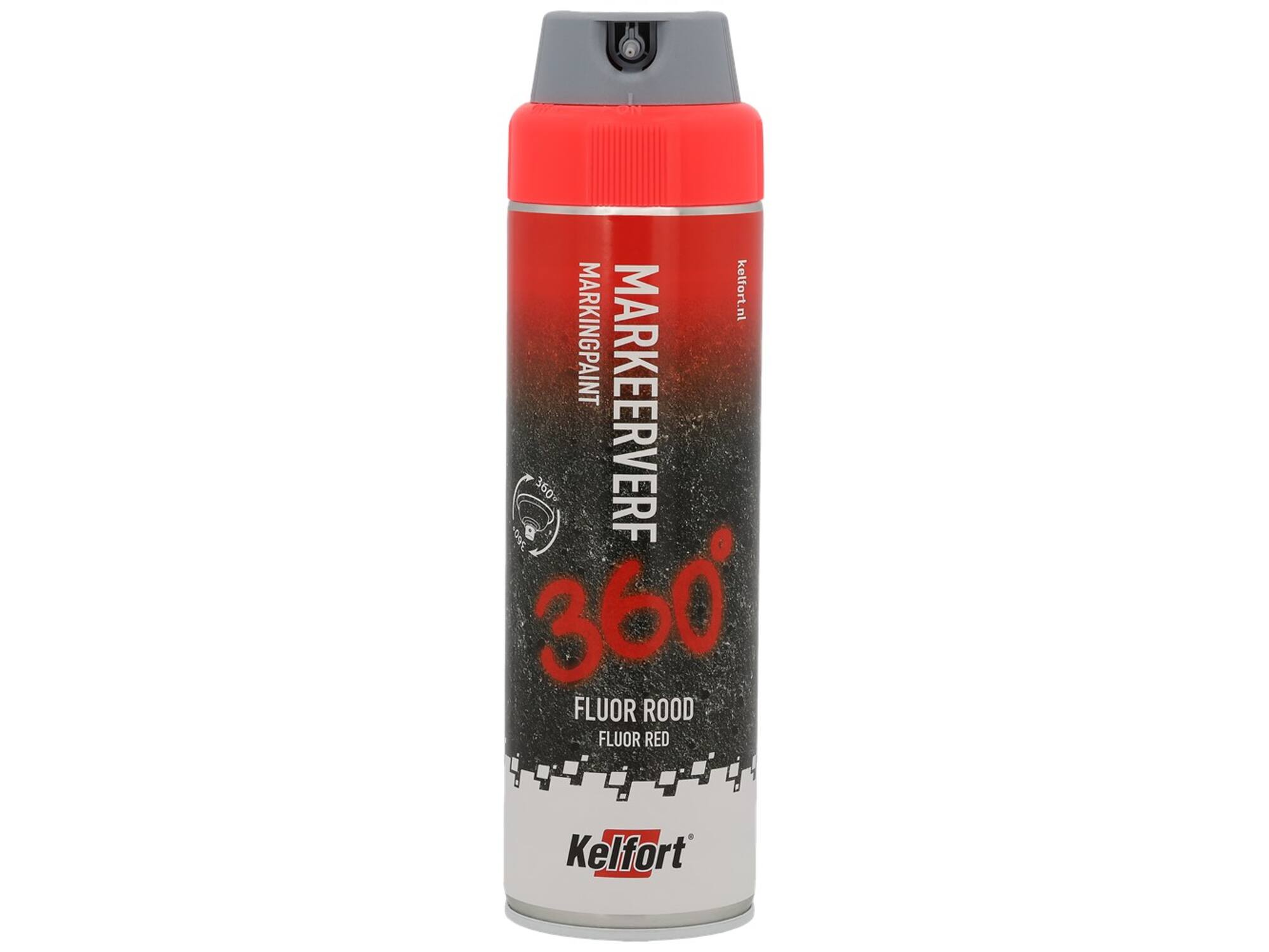Kelfort Markeerspray fluorecerend rood 500 ML