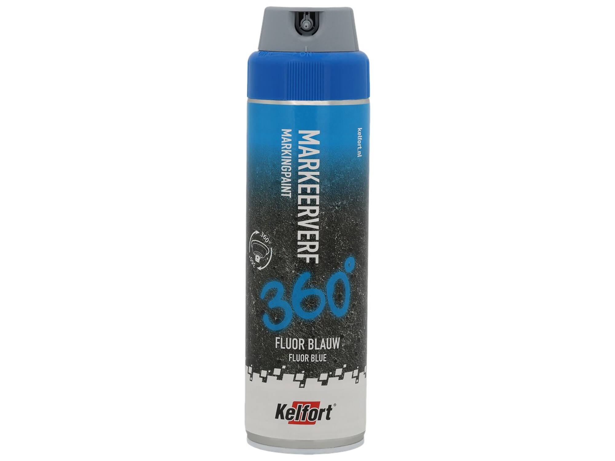Kelfort Markeerspray fluorecerend blauw 500 ML