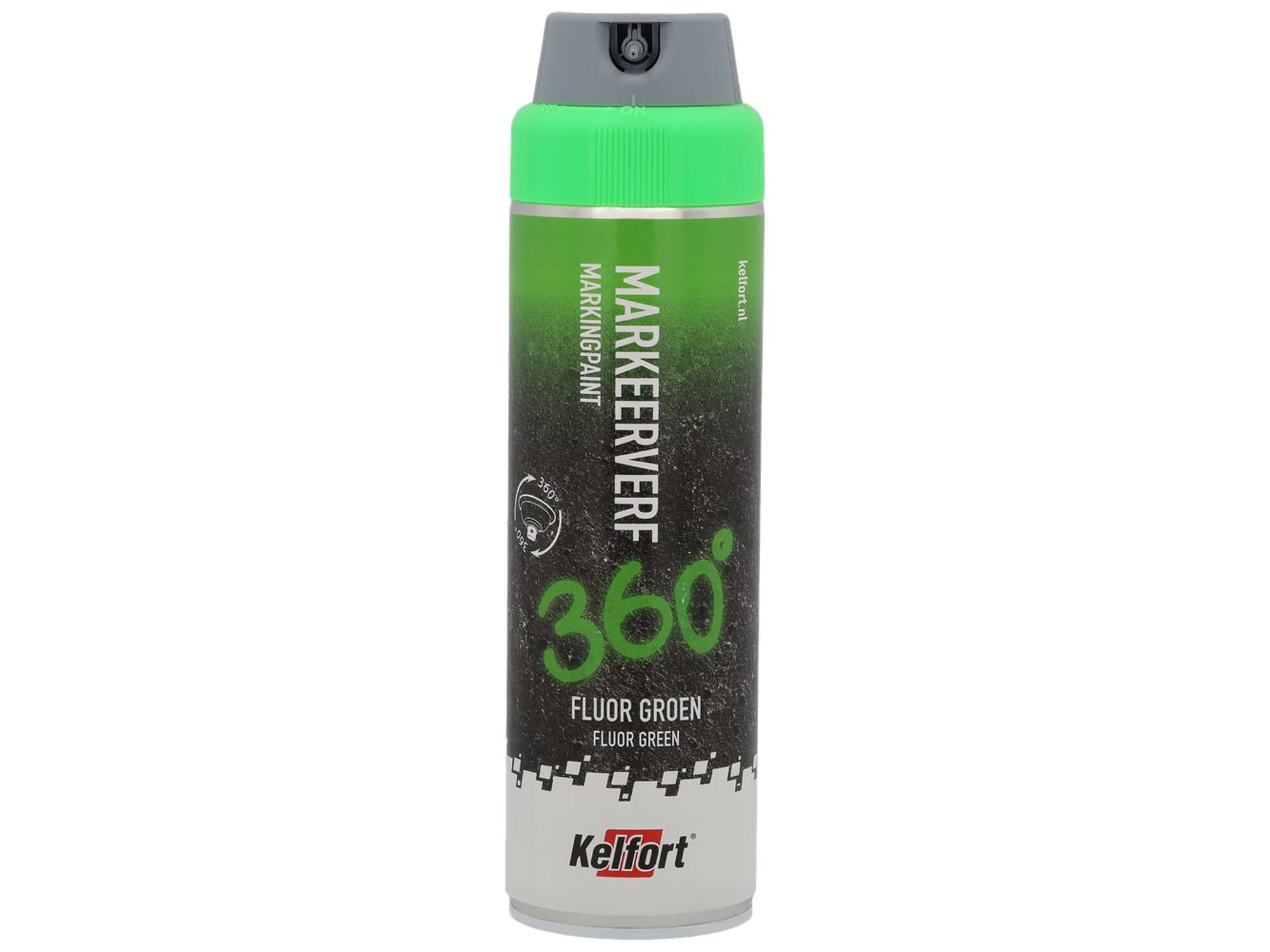 Kelfort Markeerspray fluorecerend groen 500 ML