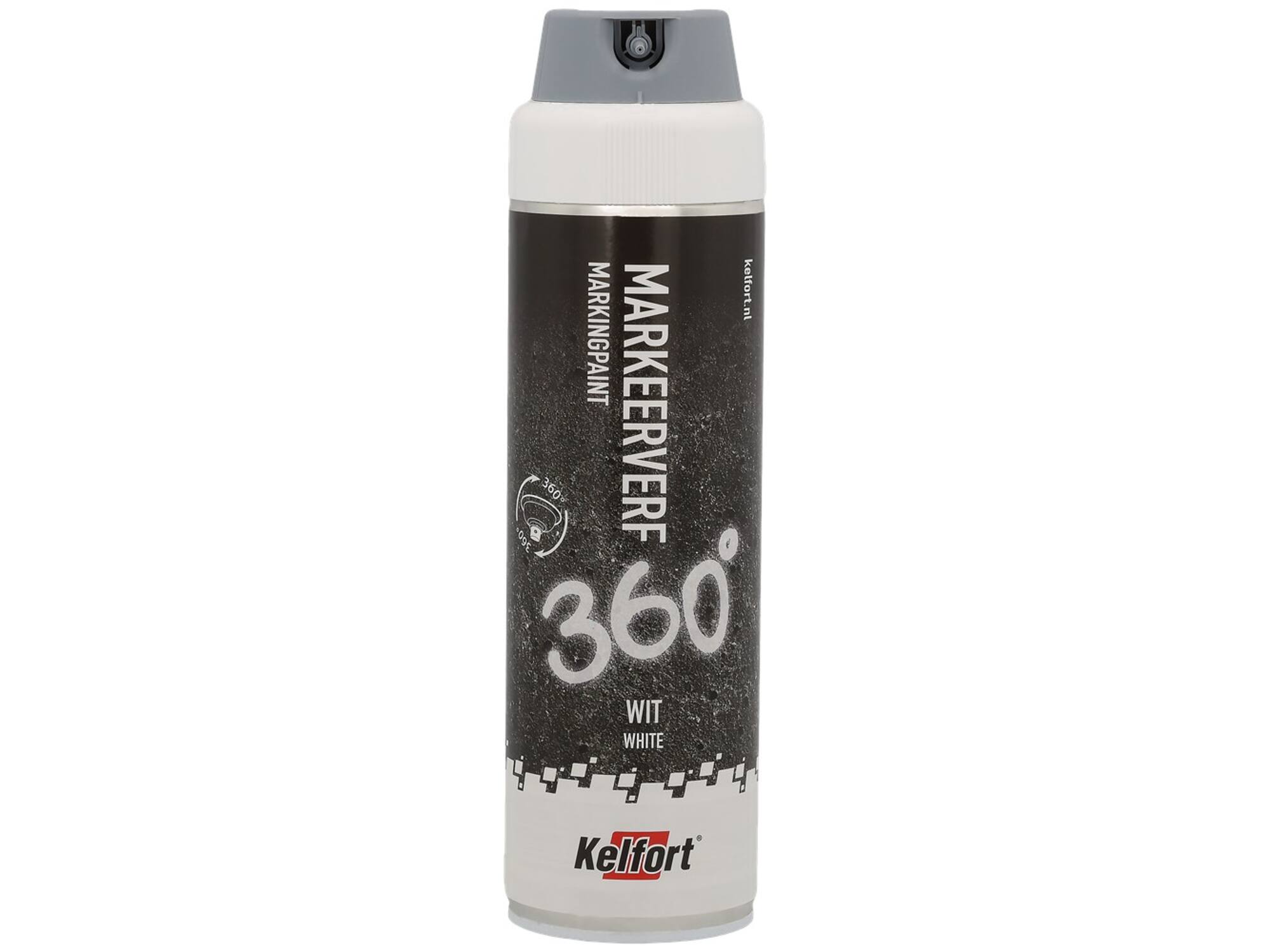 Kelfort Markeerspray fluorecerend wit 500 ML