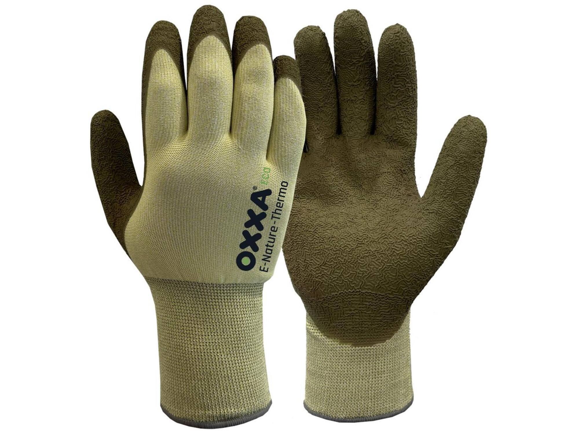 OXXA Werkhandschoen latex coating E-NATURE-THERMO 8/M